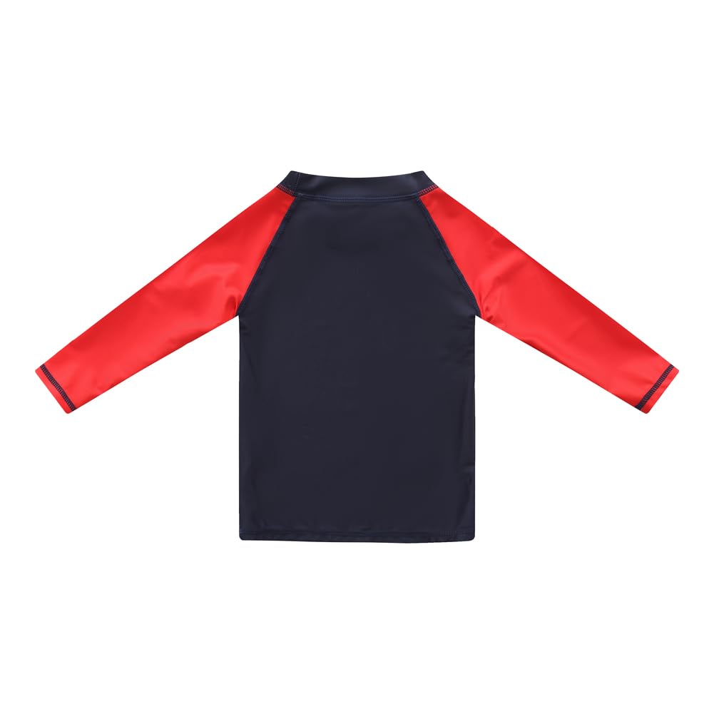 3-Piece Baby Boys Swimwear Set - Long Sleeve Rashguard, Swim Trunks & Sun Hat for Toddlers | UV Protection Beach & Pool Outfit