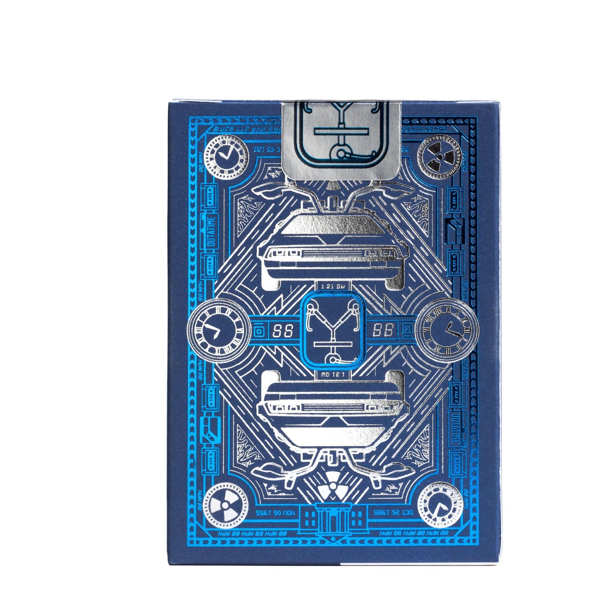 Back to the Future Themed Bicycle Playing Cards - 80s Nostalgia Deck for Magic Tricks, Poker Games & Movie Night Fun