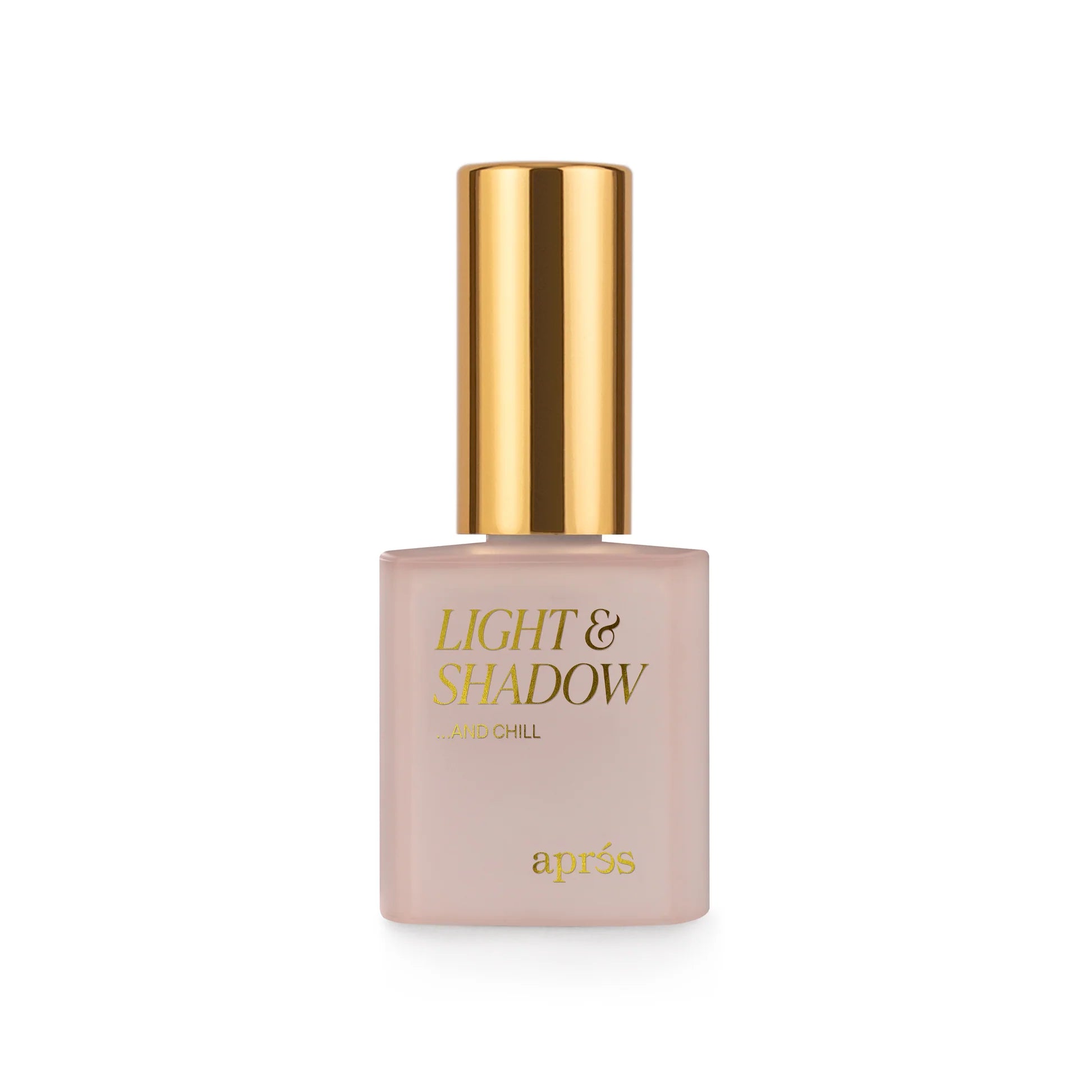 Apres Light & Shadow Sheer Gel Couleur 404 ...And Chill - Semi-Transparent Nail Polish for Natural Look - Perfect for Everyday Wear, Salon Manicures & Special Occasions