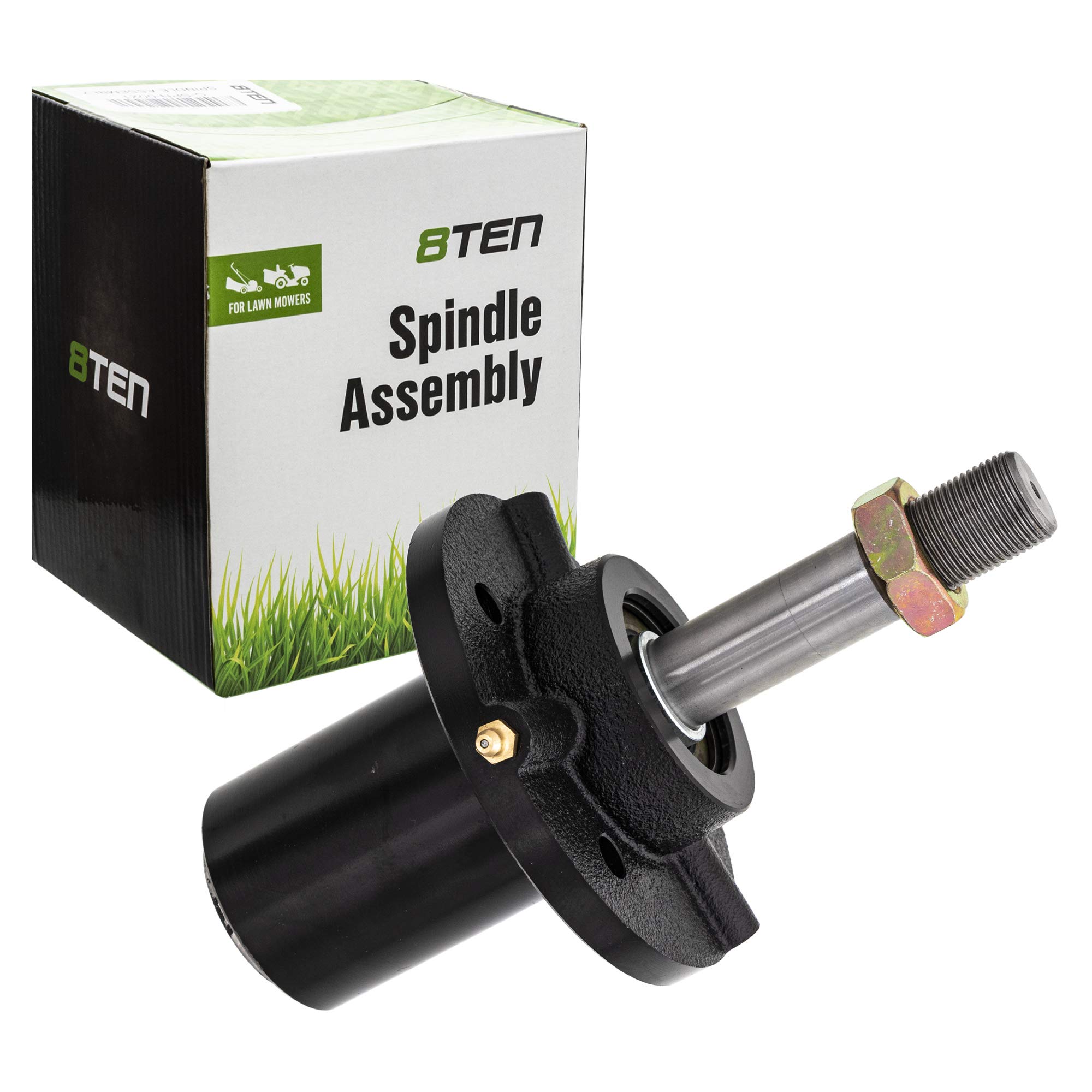 8TEN Spindle Air-Lift Blade Replacement for Dixie Chopper 50-60 Inch Deck Mowers - Compatible with Classic 2550, 2750, 2750HP, 3060HP, 3360HP, 3372HP Models (Part #300442) - Perfect for Lawn Maintenance, Landscaping & Commercial Mowing Operations