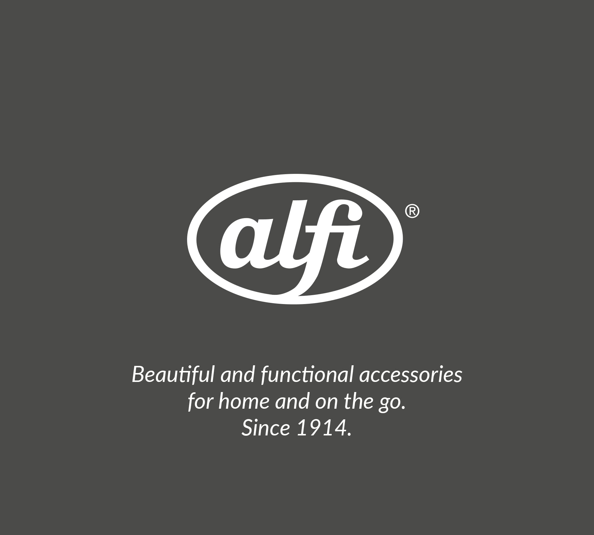 ALFI Stainless Steel Vacuum Insulated Thermos Flask - 1 Liter, Cool Grey - Keeps Drinks Hot/Cold for 24 Hours - Perfect for Camping, Office & Outdoor Activities