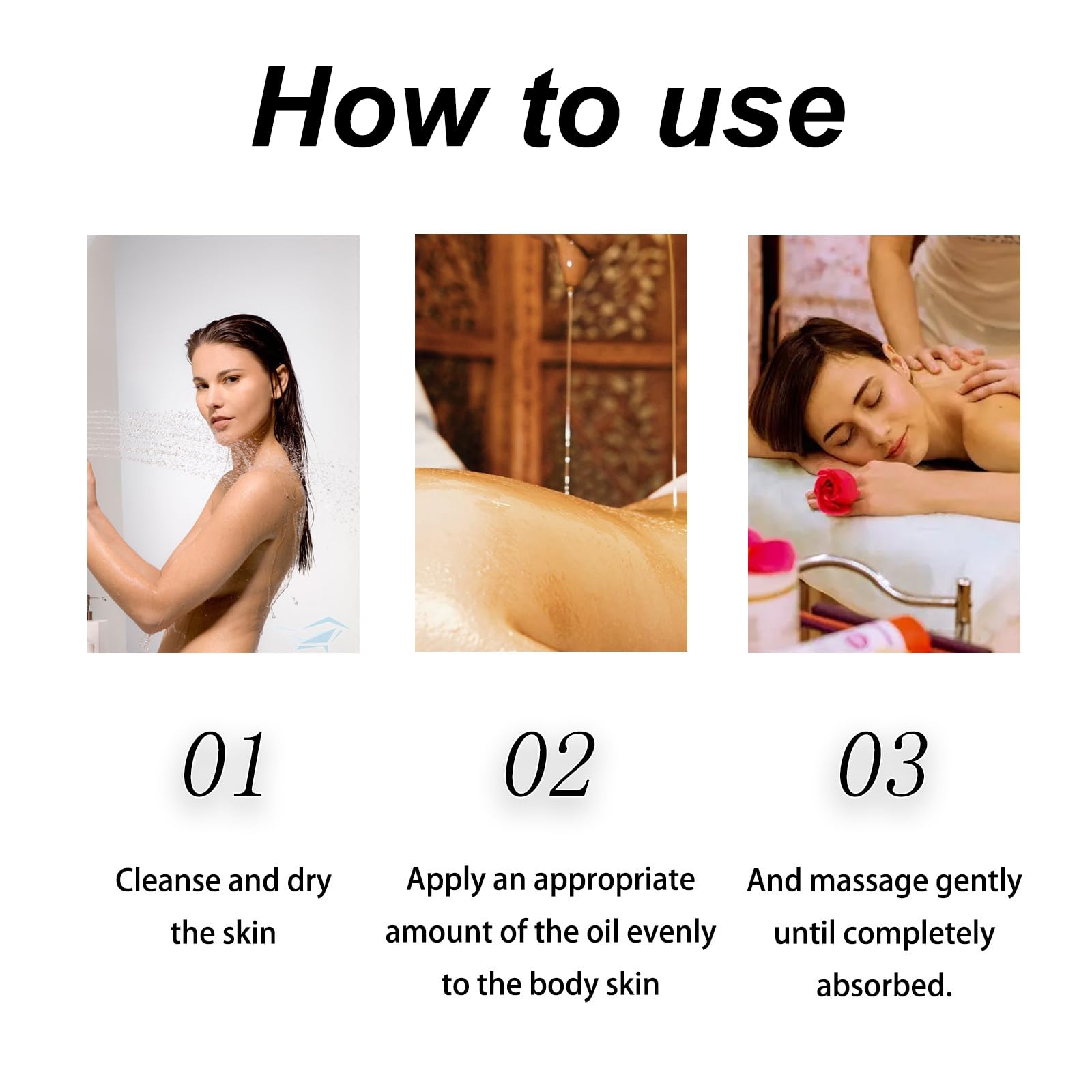 Vanilla Body Oil for Women - Moisturizing & Nourishing Scented Body Oil with Essencia Fragrance | Perfect for Dry Skin, Massage & Aromatherapy Relaxation