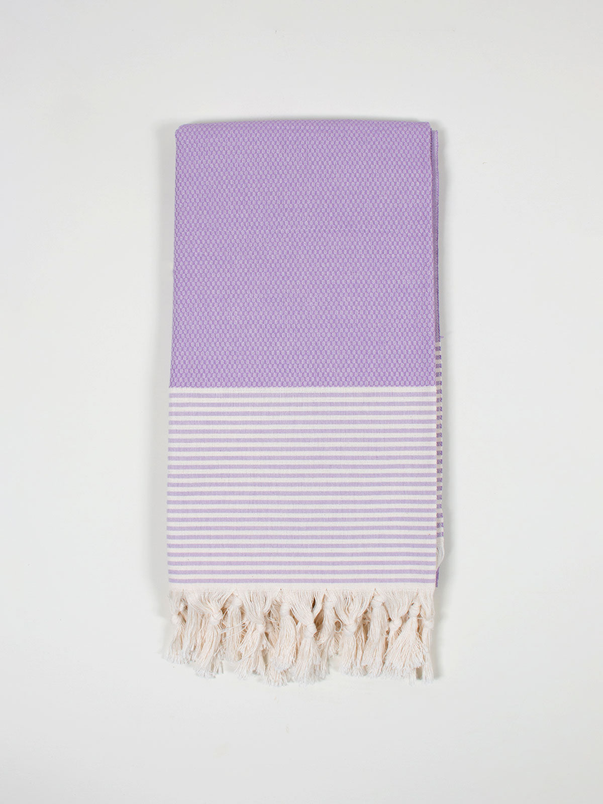 Premium Amalfi Hammam Towel - Soft & Absorbent Lilac Bath Towel for Spa, Beach & Yoga - Luxury Turkish Cotton Towel for Women & Men