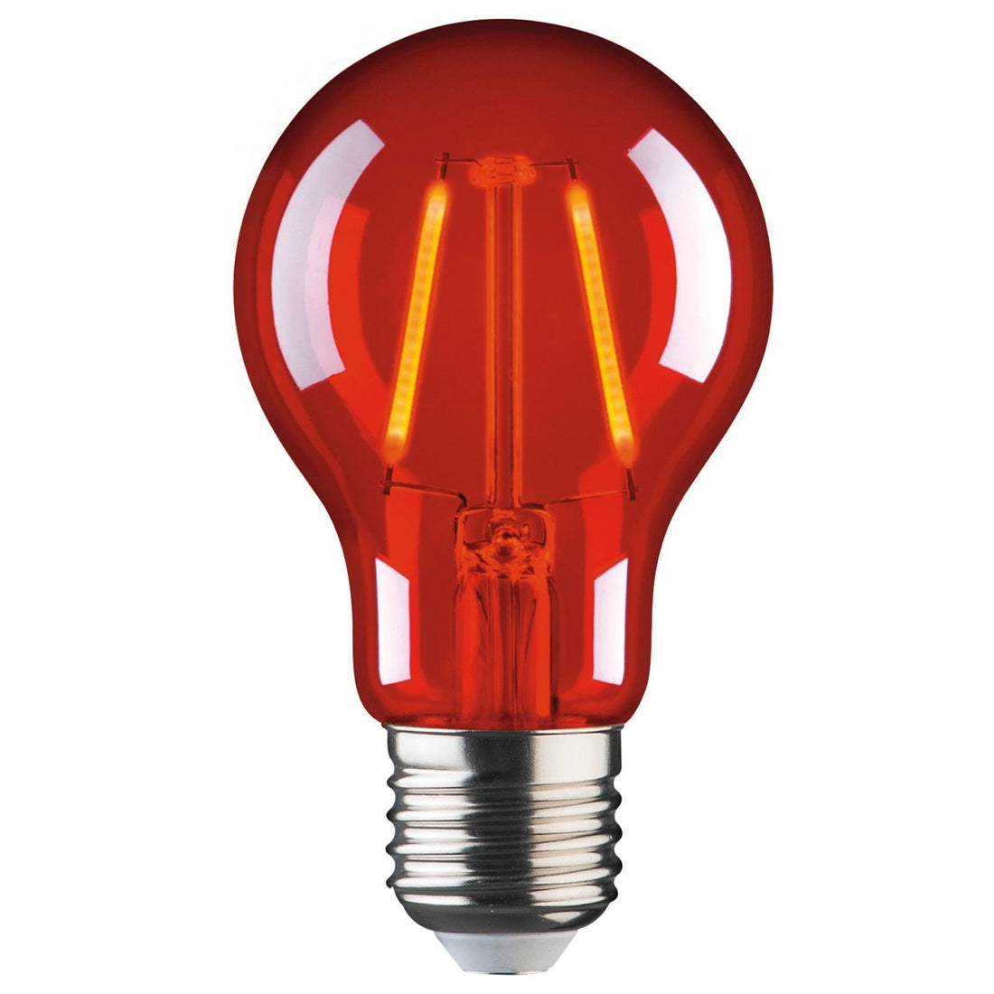 2W Red E27 Classic Decorative LED Light Bulb - Vintage Edison Style for Home, Cafe, Restaurant & Bar Lighting