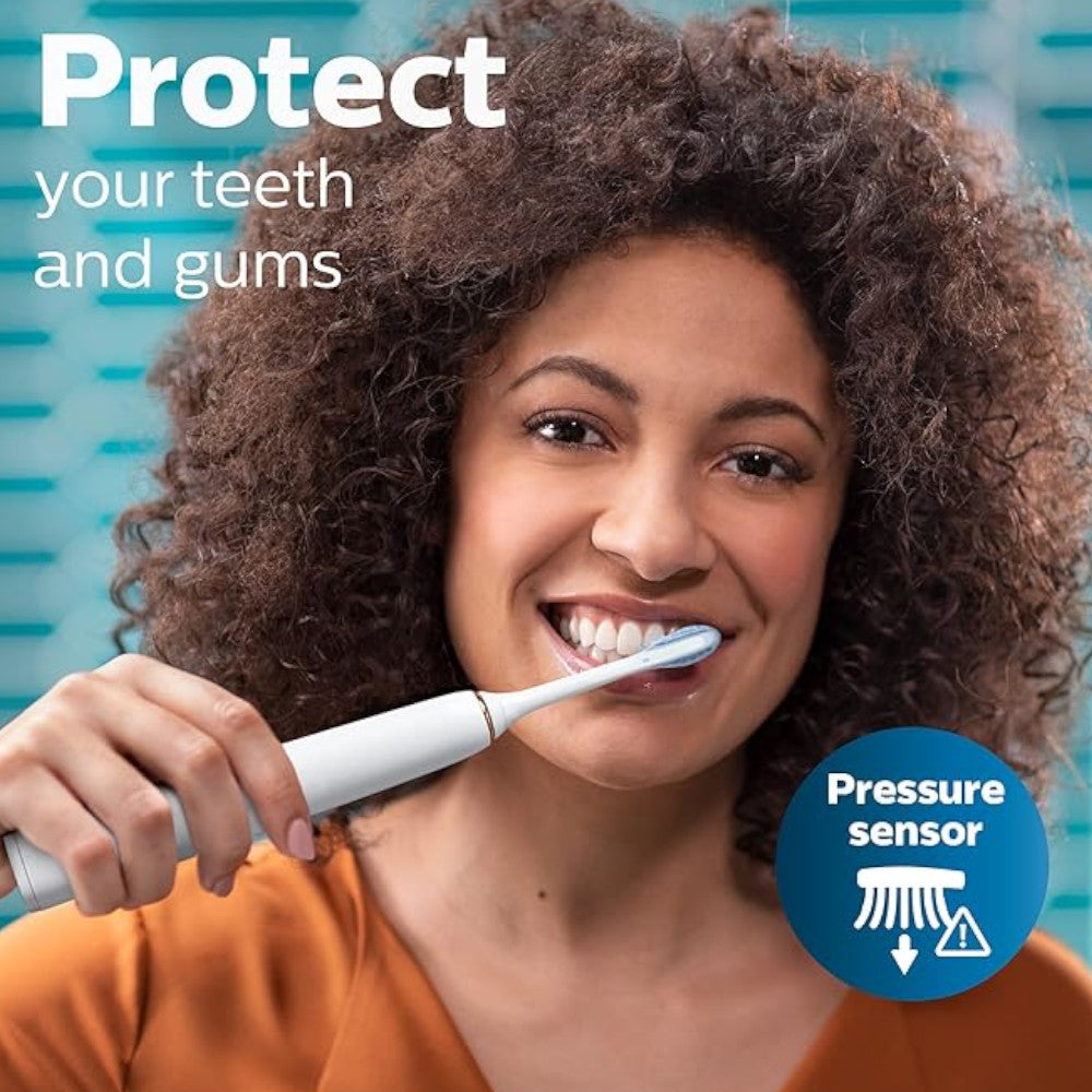 PHILIPS HX9911/75 Sonicare Diamond Clean 9000 Rechargeable Electric Toothbrush - Black | Premium Oral Care for Whitening & Gum Health | Perfect for Travel & Home Use