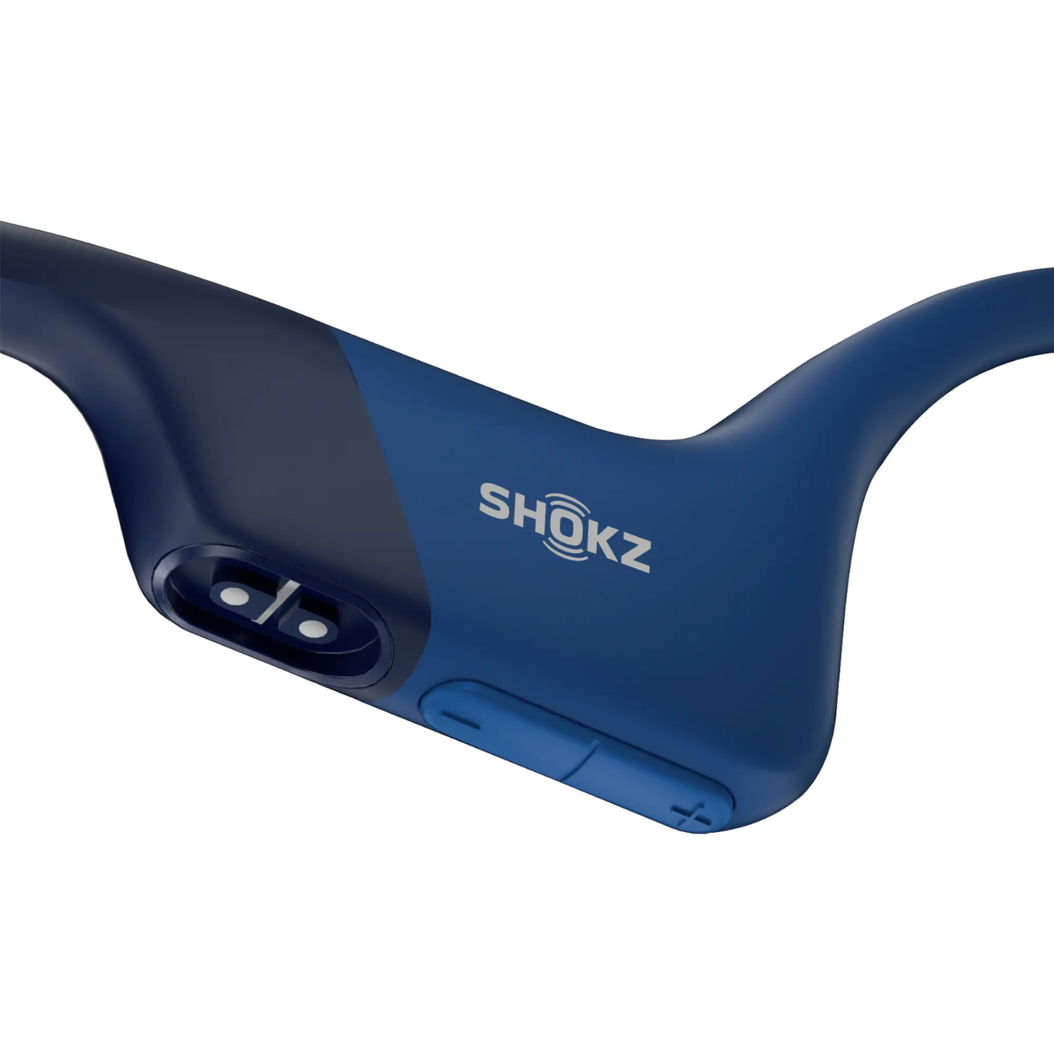 Shokz OpenRun Bone Conduction Wireless Headphones - Blue | Perfect for Running, Cycling & Outdoor Sports