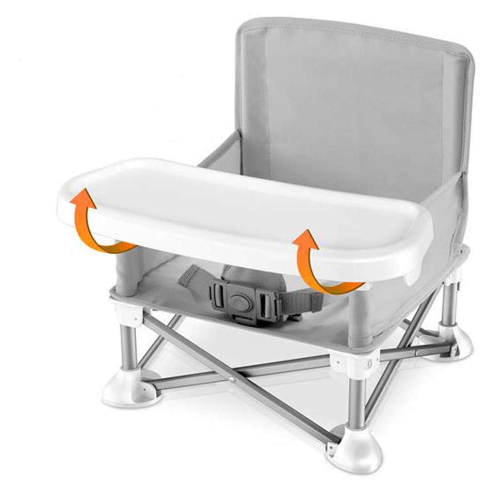 Portable Baby Booster Feeding Chair - Adjustable High Chair for Toddlers & Infants - Safe Travel Booster Seat for Dining, Restaurants & Home Use