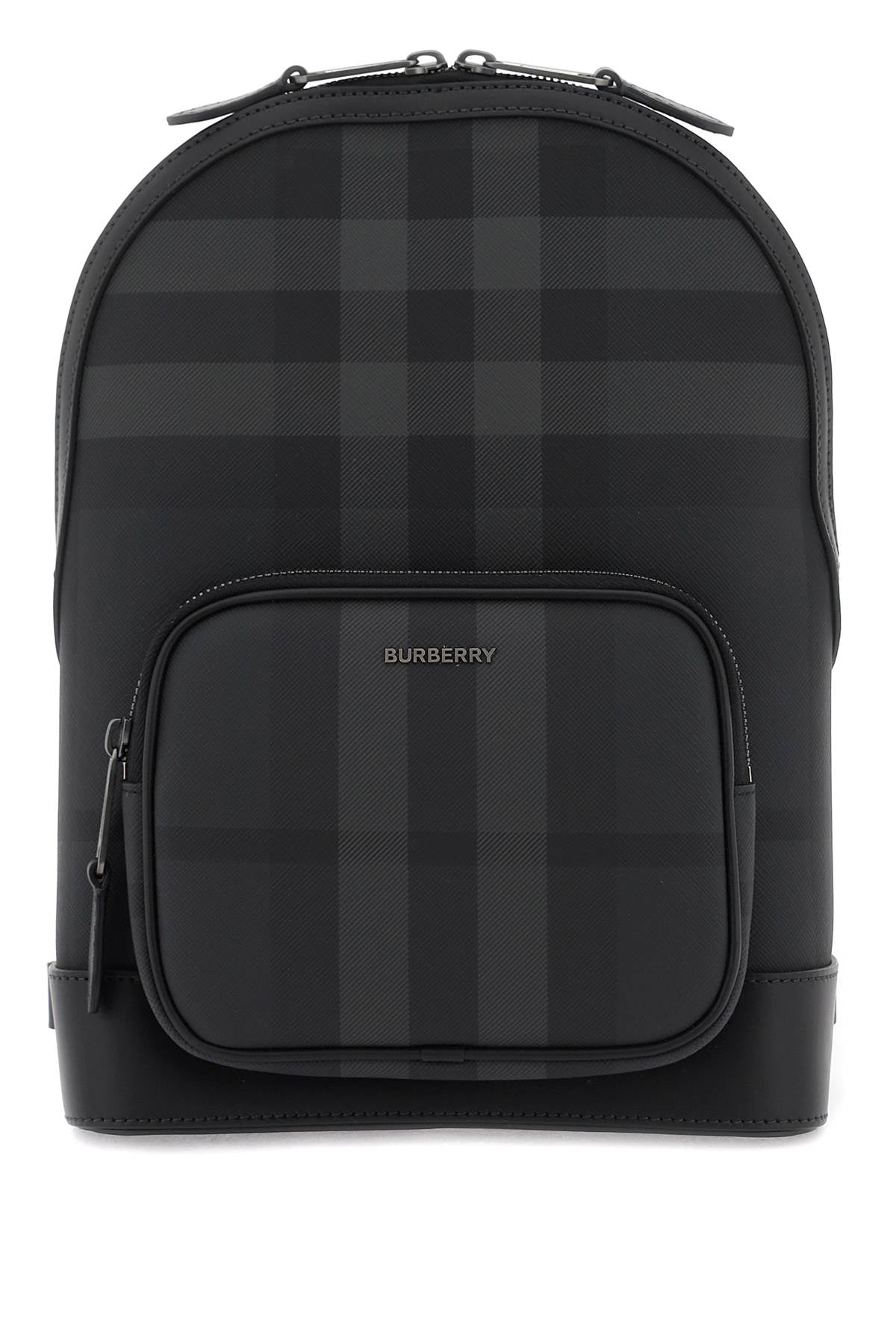 Burberry One Shoulder Backpack - Classic Check Pattern for Women | Stylish Crossbody Bag for Travel, Work & Everyday Use