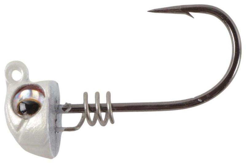 3/4oz Screwlock Jigheads - 2 Pack Fishing Weights for Bass, Walleye & Saltwater Fishing | Perfect for Soft Plastic Baits & Freshwater/Saltwater Angling