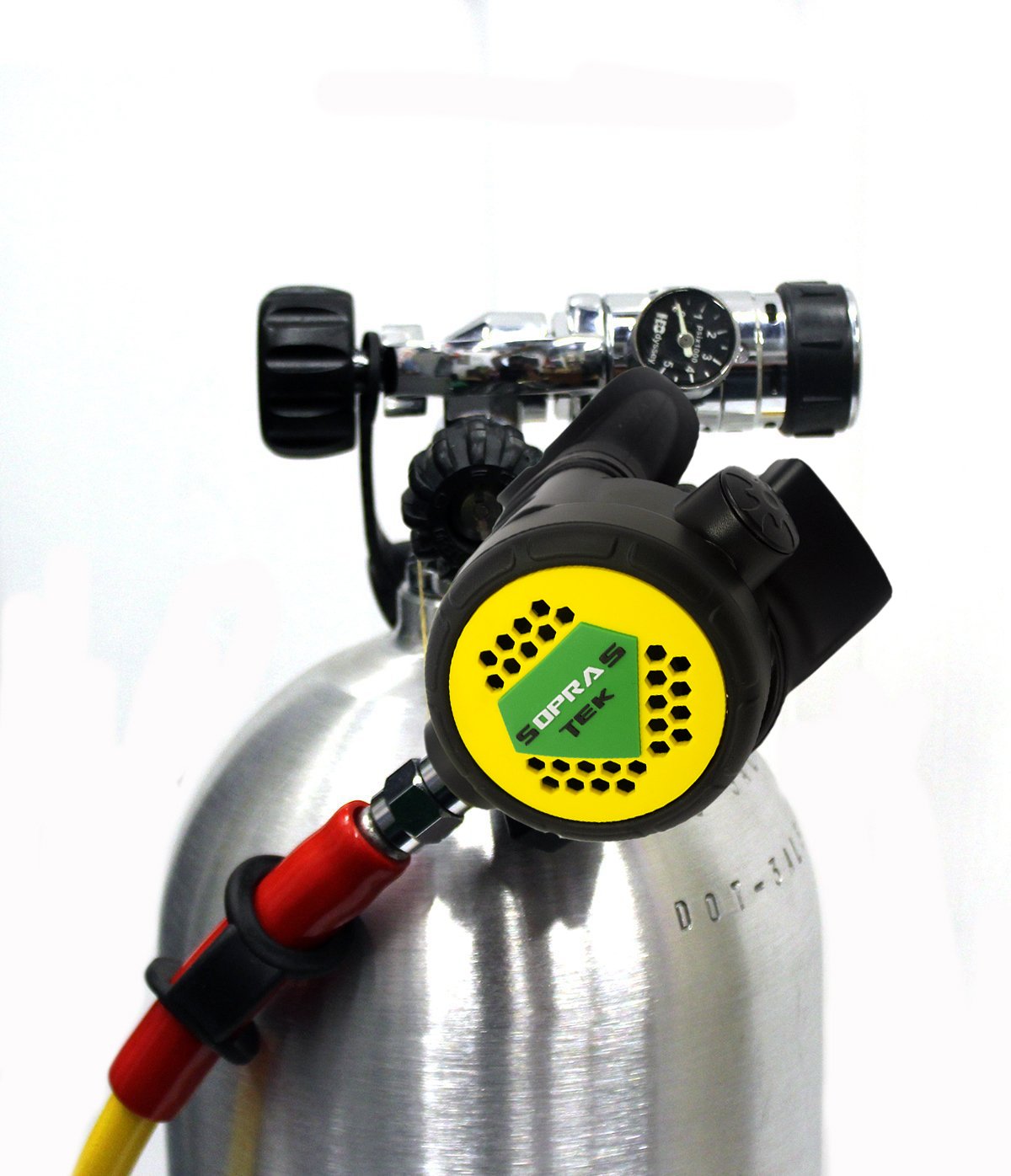 Kayak Diver Regulator Kit with 50ft Hose - Professional Scuba Diving Equipment for Boat Bottom Cleaning & Underwater Exploration | Perfect for Kayak Fishing, Marine Maintenance & Snorkeling Adventures
