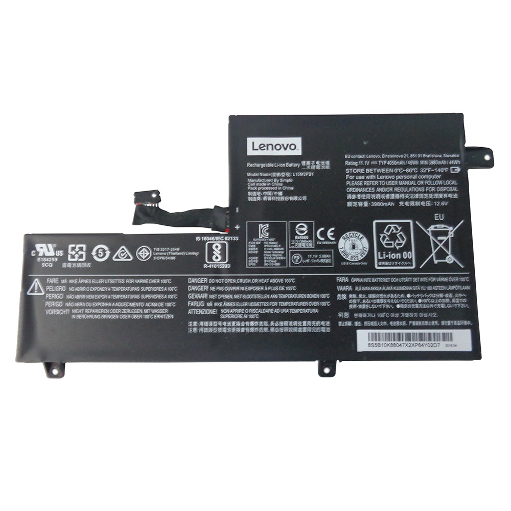 Original Lenovo Chromebook N22 N23 N42 Replacement Battery 45Wh 4050mAh - Model L15L3PB1 L15M3PB1 5B10K88047 - Perfect for School, Work & Travel