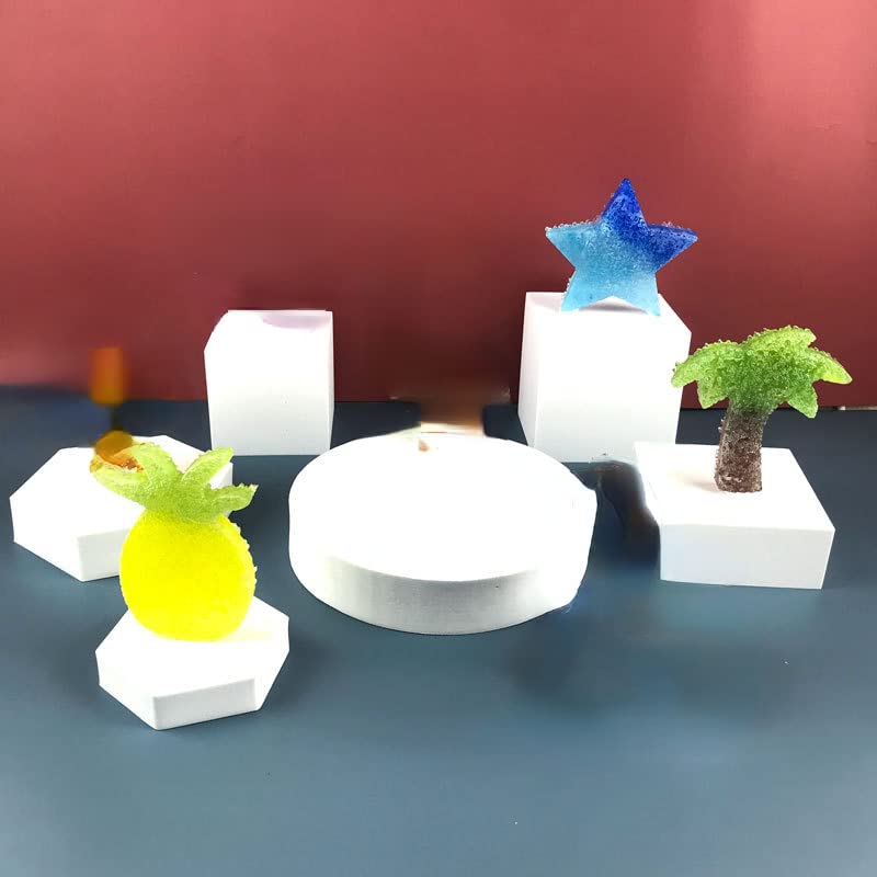 Cute Cactus Car Freshie Molds - Silicone Epoxy Resin Molds for Aroma Beads, Soap, Candle & Pendant Making - DIY Air Freshener & Home Decor Craft Supplies (Cartoon Design) - Perfect for Car, Bathroom & Gift Making