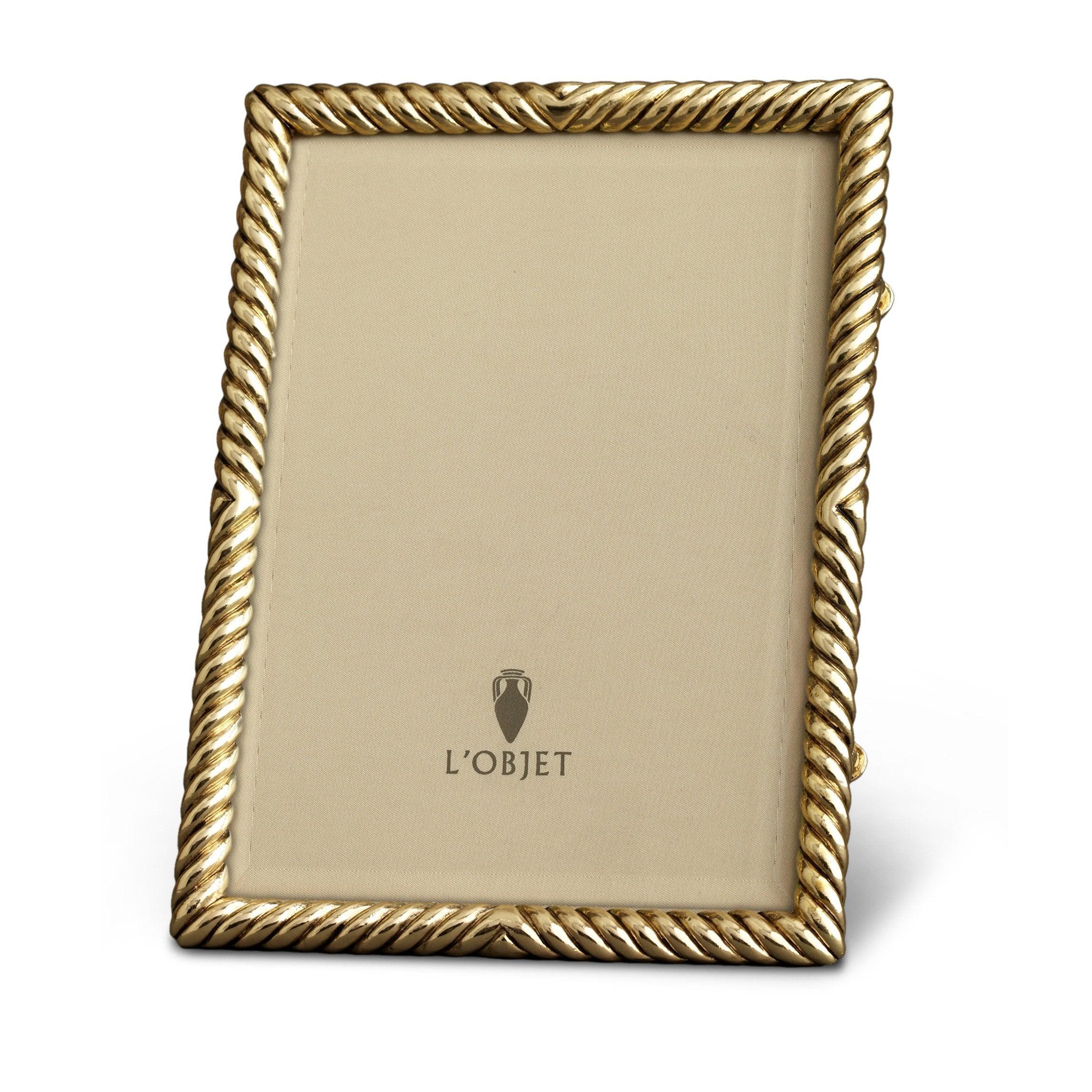 Deco Twist Frame - Elegant Gold Photo Frame for Wall Decor, Home & Office Display, Perfect for Wedding, Birthday & Anniversary Gifts