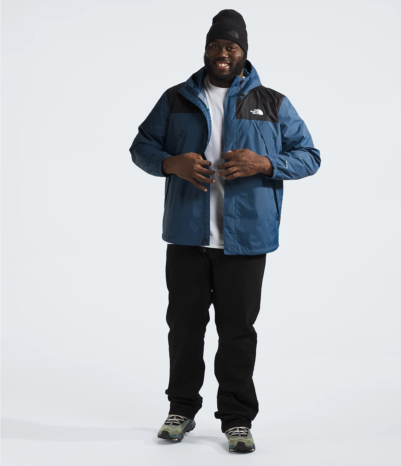 Big Antora Men's Jacket - Waterproof Winter Coat with Hood, Windproof & Insulated for Outdoor Activities - Hiking, Camping, Skiing