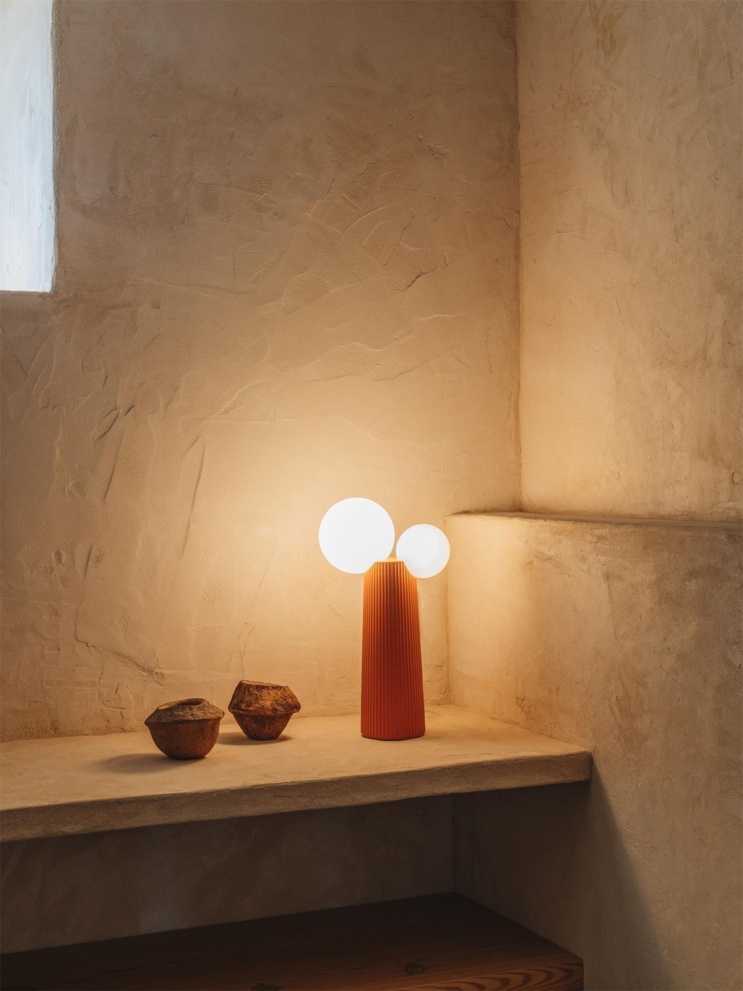 Modern LED Land Table Lamp - Adjustable Brightness & Touch Control for Bedroom, Living Room & Office - Perfect for Reading, Working & Relaxing