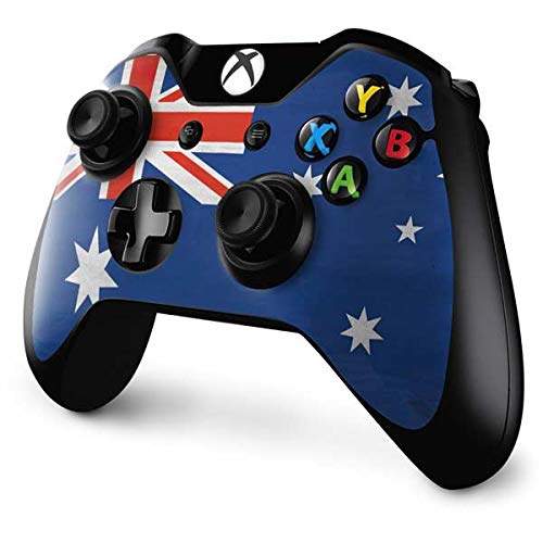 Skinit Australia Flag Distressed Design Gaming Skin Decal for Xbox One Controller - Custom Protective Cover for Enhanced Grip & Style | Perfect for Gamers, Collectors & Aussie Pride Enthusiasts
