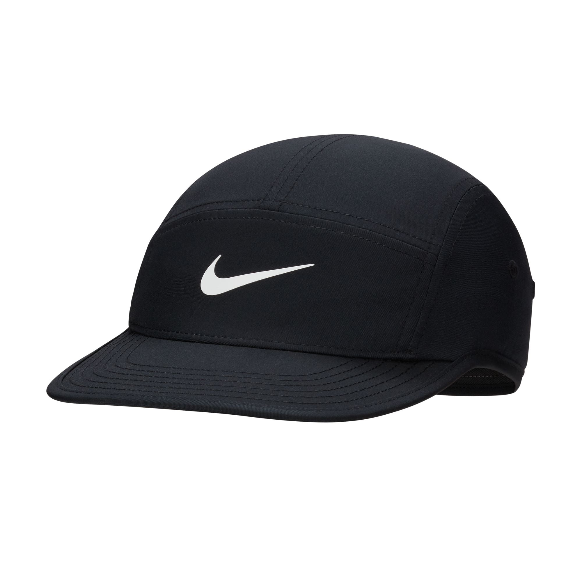 Unisex DRI-FIT Fly Unstructured Swoosh Cap - Black/Anthracite/White - Lightweight Moisture-Wicking Baseball Hat for Running, Golf & Outdoor Activities
