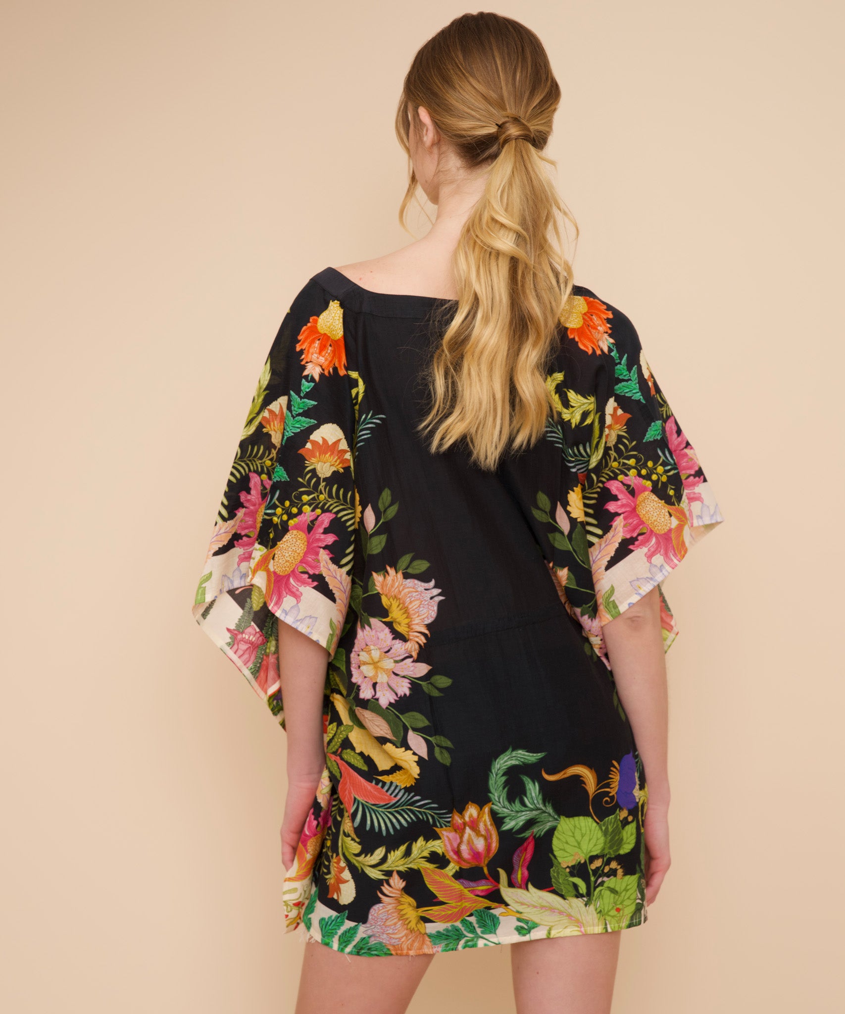 Oasis Butterfly Caftan - Flowy Boho Maxi Dress for Women | Beach Cover Up, Summer Vacation, Pool Party & Festival Outfit