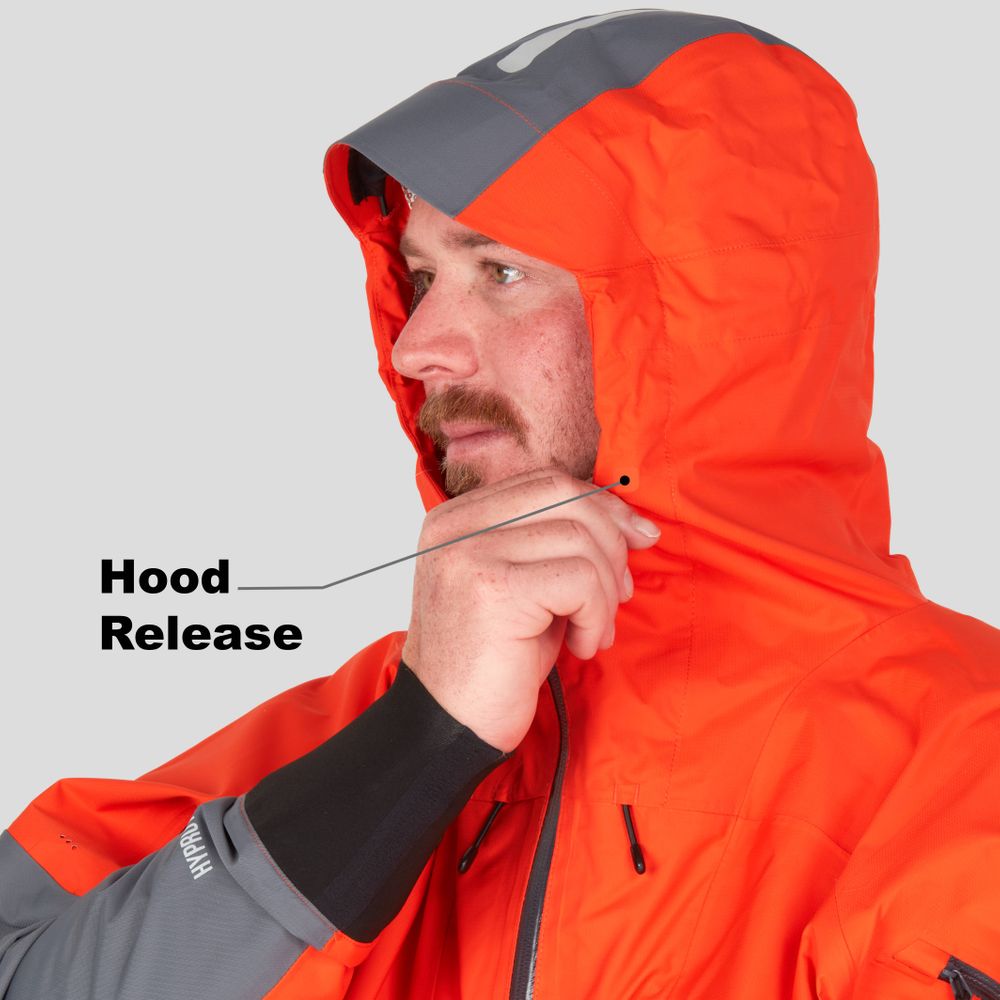 NRS Riptide Jacket for Men - Waterproof & Breathable Paddle Sports Jacket - Ideal for Kayaking, Canoeing, and Stand-Up Paddleboarding