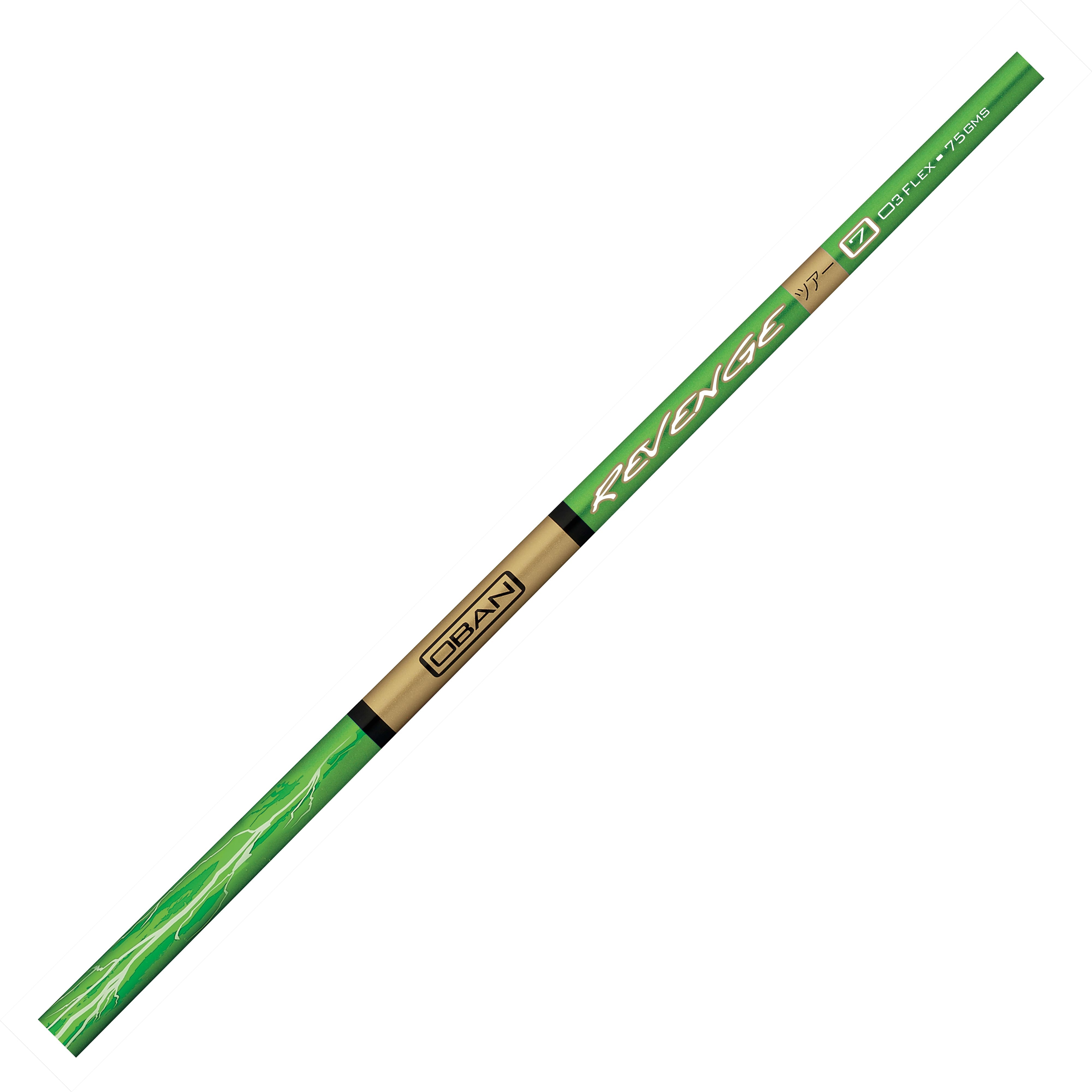 Premium Oban Revenge Wood Shaft for Golf Clubs - High Performance Golf Shaft for Enhanced Swing Control and Distance - Perfect for Golfers Seeking Precision and Power on the Course