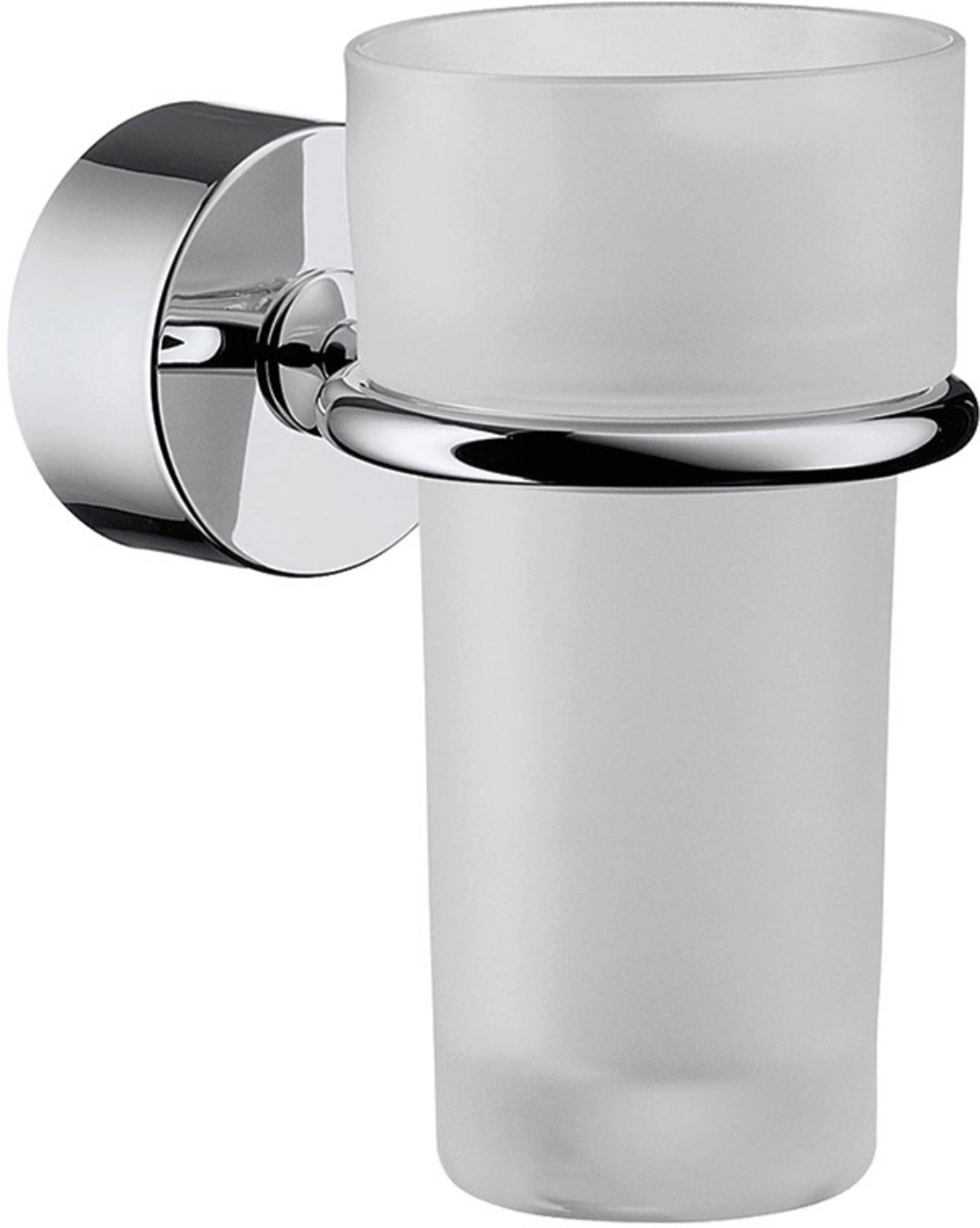 AXOR 41534000 Uno Tumbler Holder - Premium Stainless Steel Cup Holder for Kitchen, Office & Car - Perfect for Coffee Mugs, Water Bottles & Drink Glasses