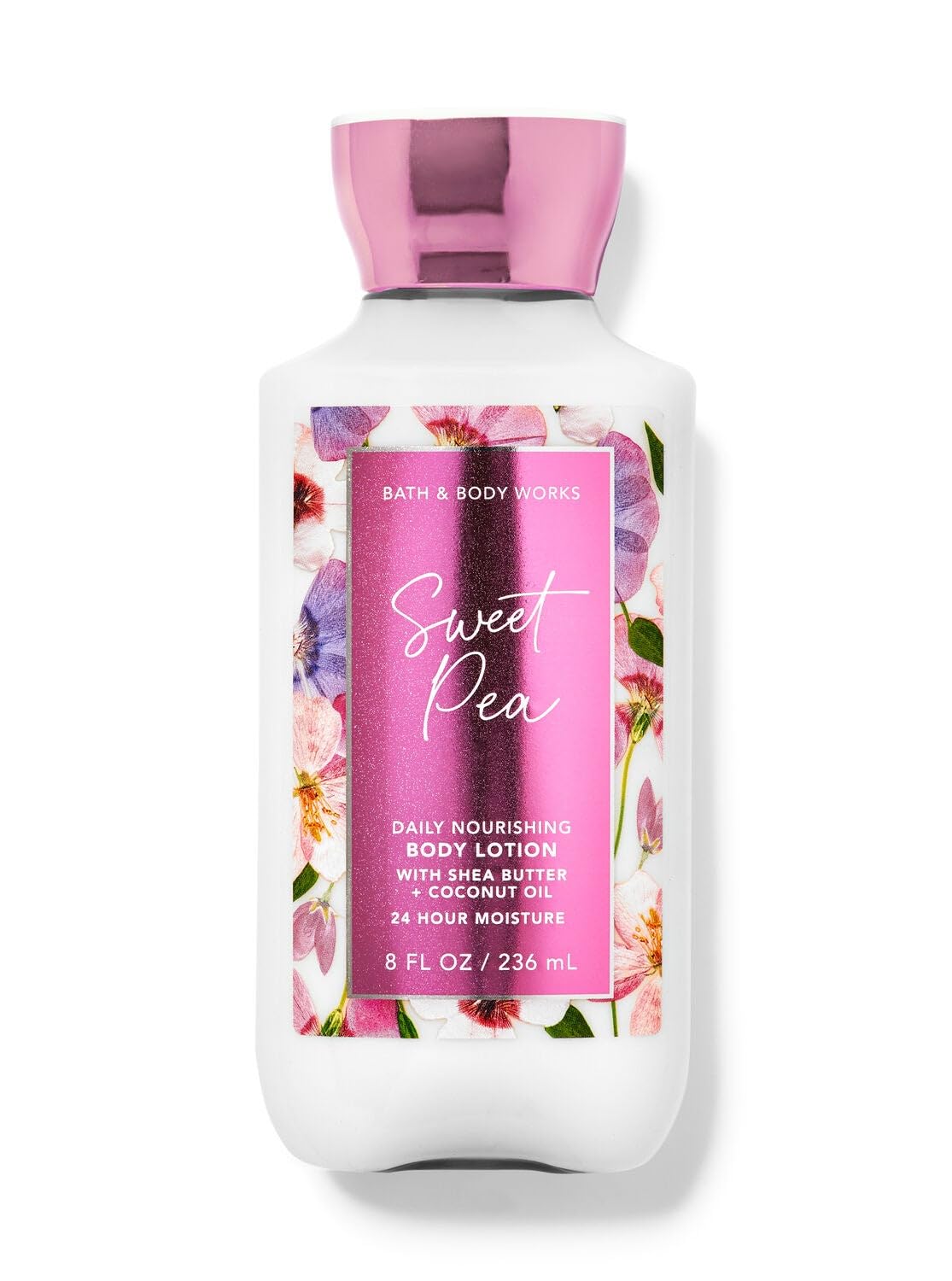 Bath & Body Works Sweet Pea Body Lotion - Signature Collection 8 oz | Moisturizing & Fragrant Body Cream for Women | Perfect for Daily Hydration & Gift Giving