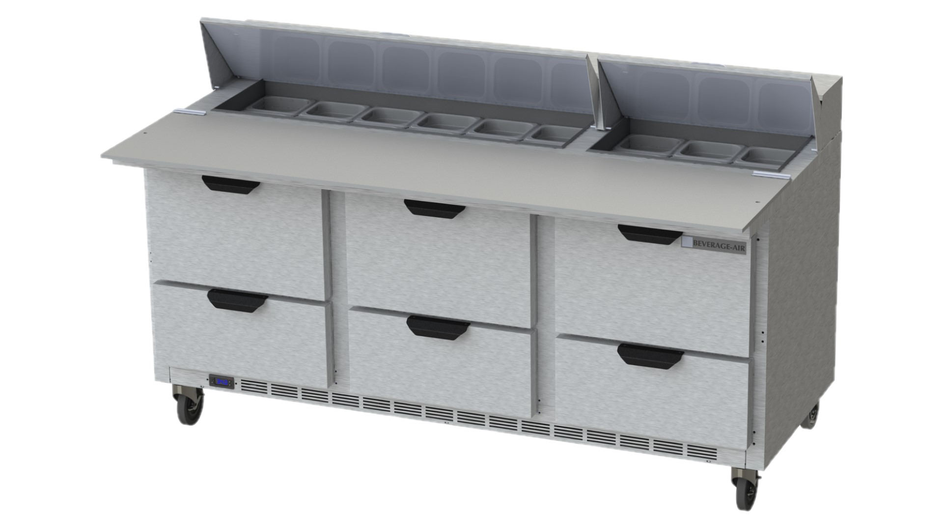 Beverage Air SPED72HC 18C 6 Sandwich/Salad Prep Table 72