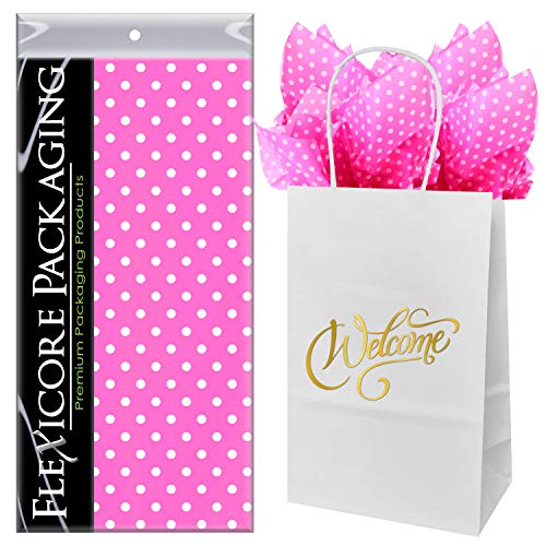 Hot Pink Polka Dots