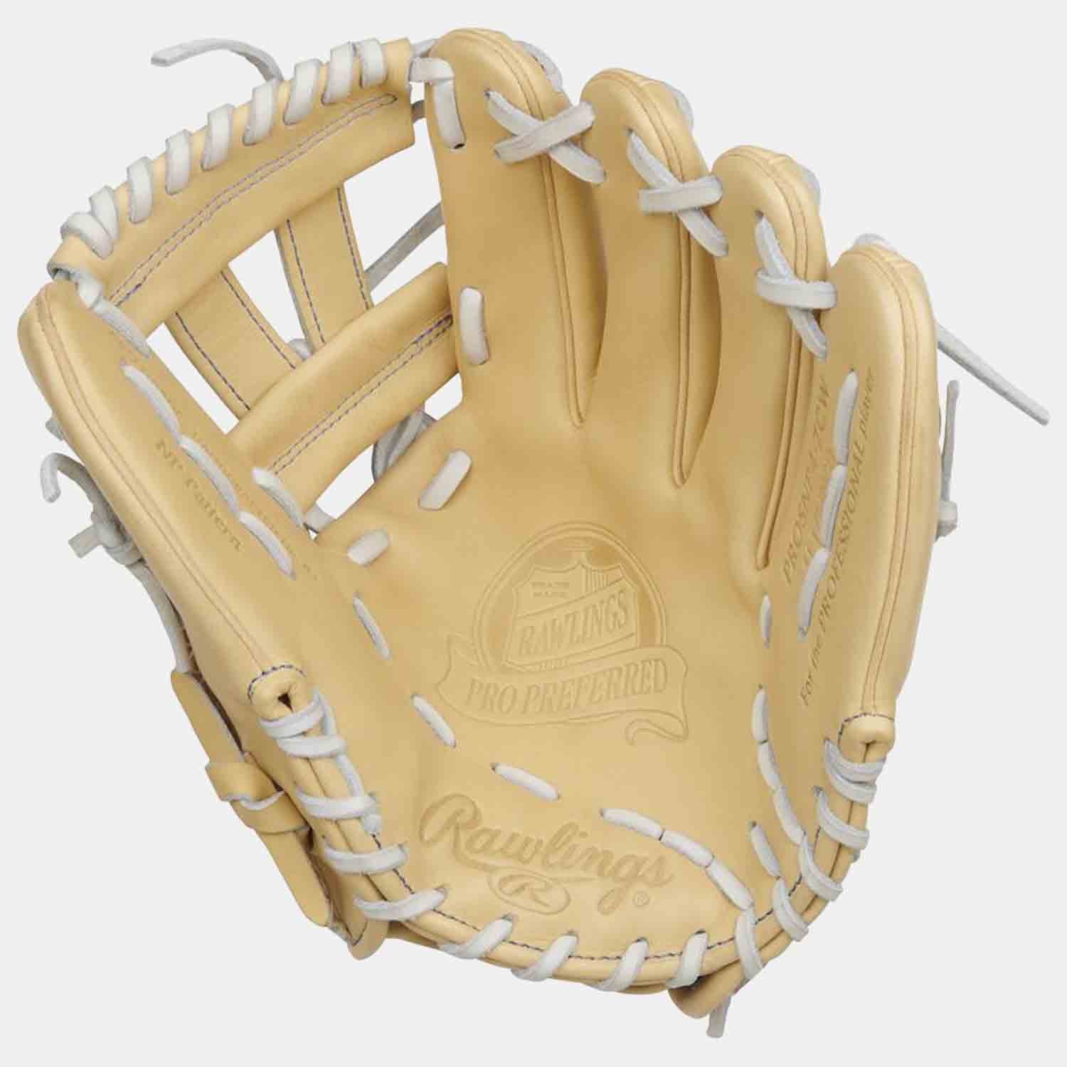 PRO PREFERRED 11.5 Inch Baseball Infield Glove - Premium Leather Mitt for Fast Pitch & Slow Pitch Games - Perfect for Infielders, Shortstops & Third Basemen