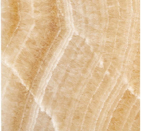 Premium Polished Honey Onyx 18x18 Stone Tile - Natural Stone Flooring & Wall Tiles for Bathroom, Kitchen Backsplash, and Luxury Interior Design