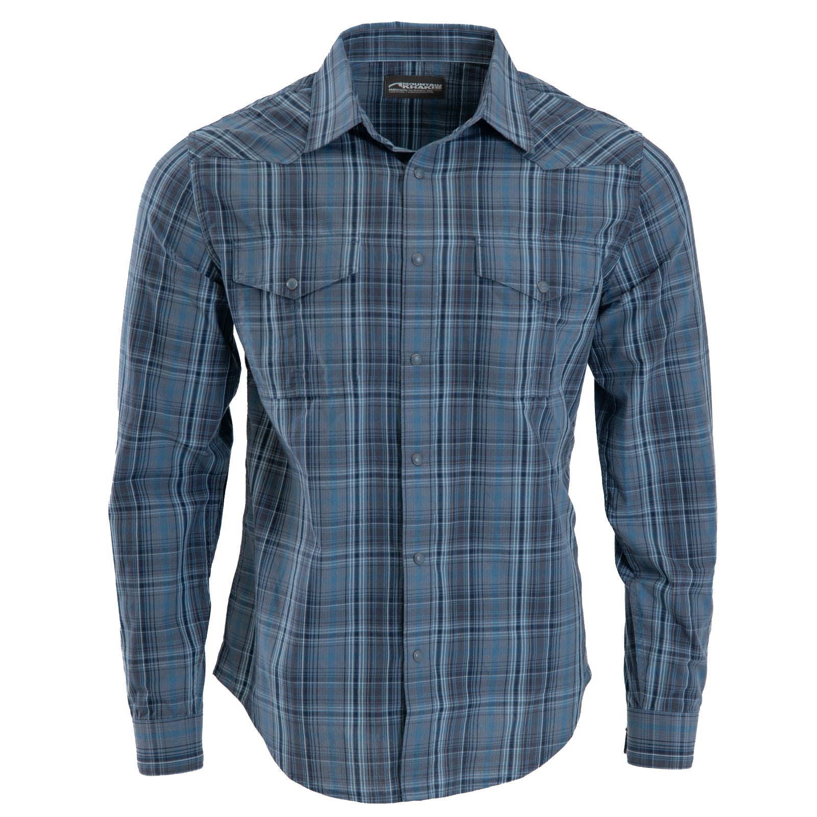 Men's Rodeo Western Long Sleeve Woven Shirt - Cowboy Style Button-Up for Country Rodeo & Outdoor Events
