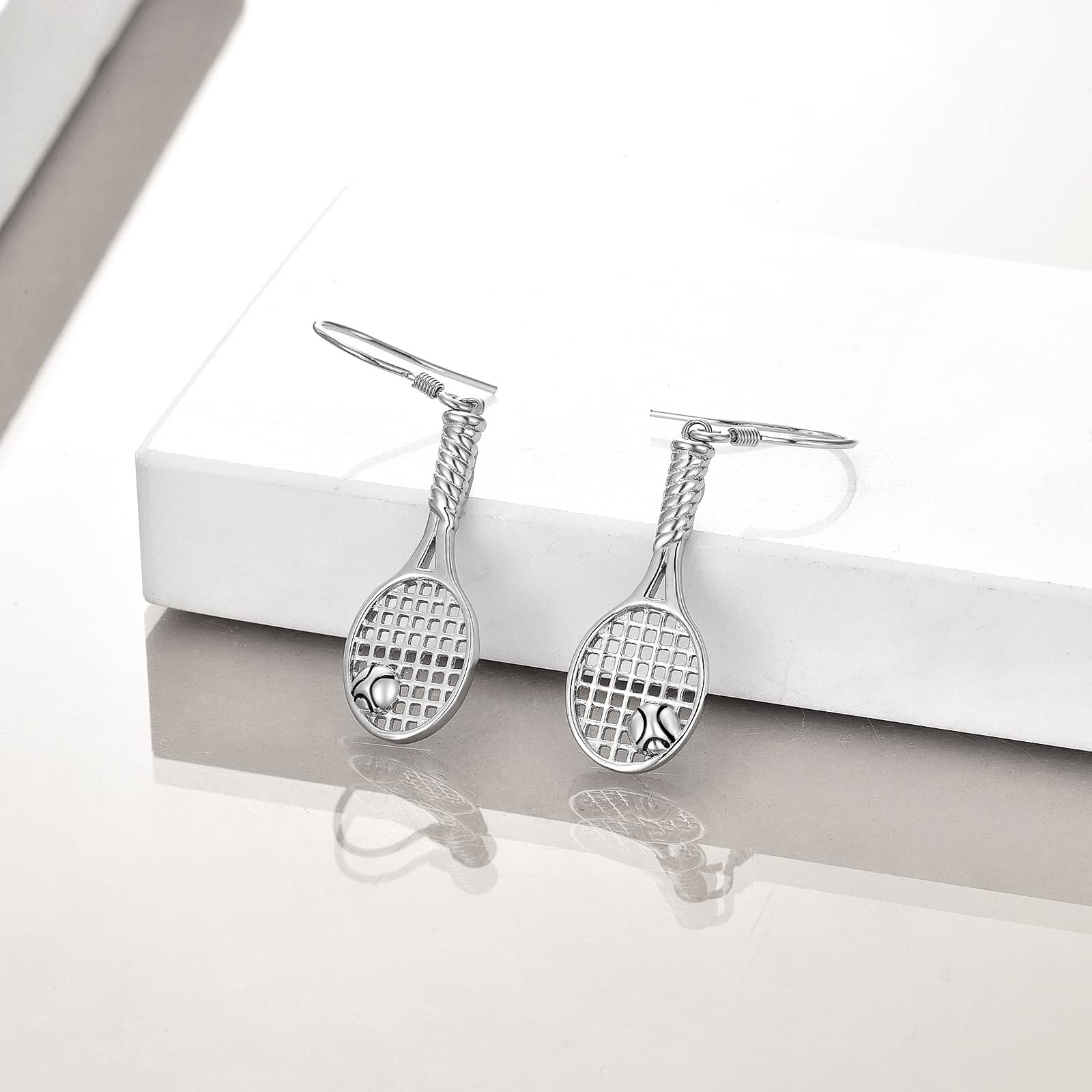 YFN Sterling Silver Sport & Music Earrings - Trendy Unisex Jewelry Gifts for Women & Men - Durable & Stylish for Active Lifestyles - Perfect for Gym, Running, Concerts & Daily Wear - Great for Workouts, Music Events, Fitness Enthusiasts & Fashion Lovers - Ideal for Yoga, Travel, Parties & Casual Outfits