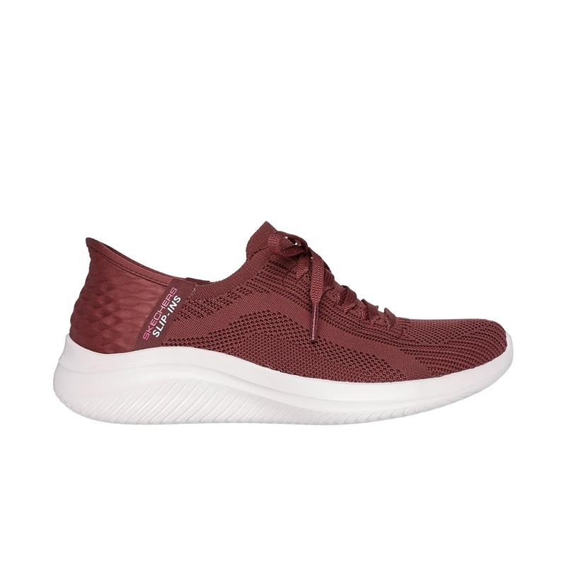 SLIP INS Ultra Flex 3.0 Comfortable Women's Loafers - Burgundy (149710/BURG) | Perfect for Office, Travel & Casual Wear