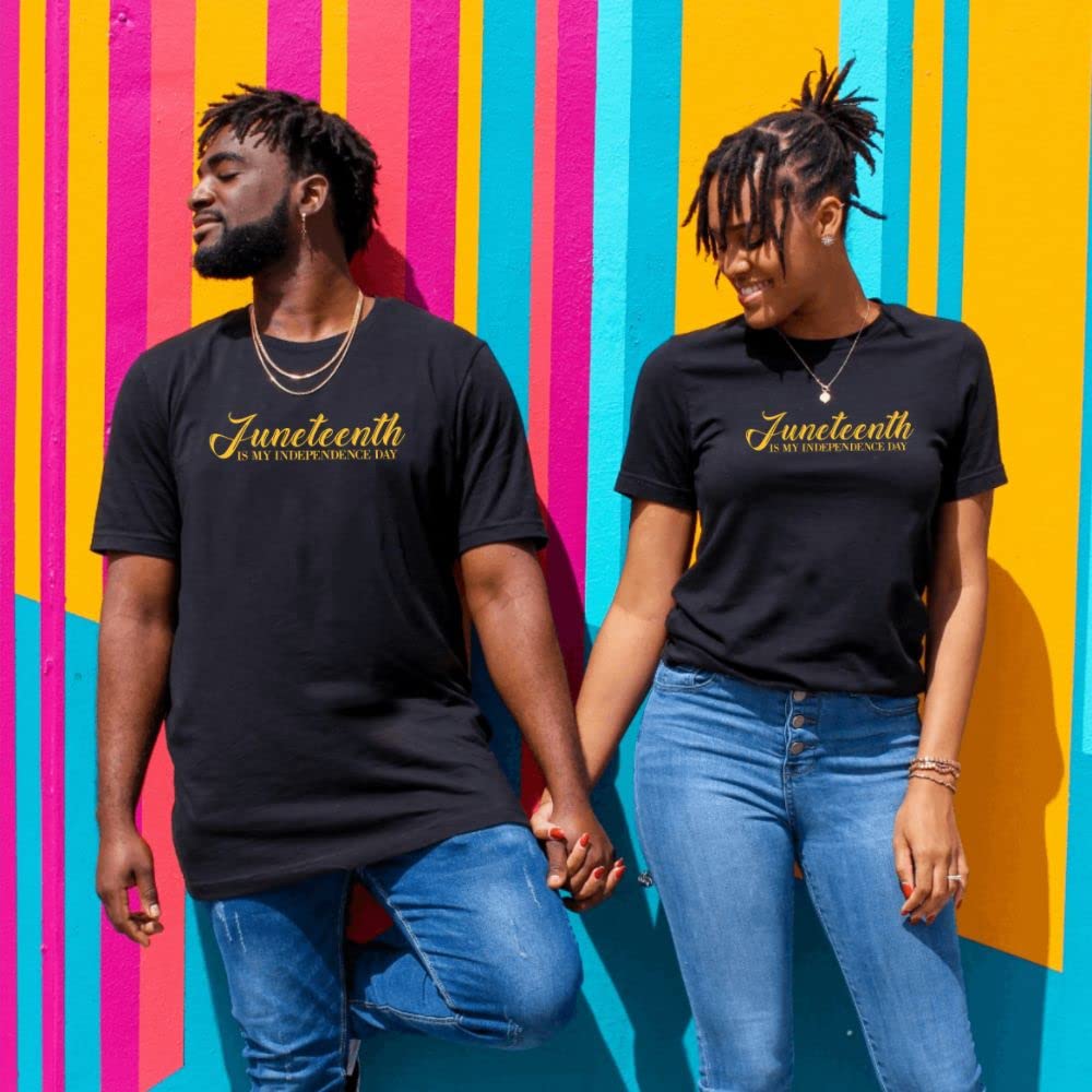 Juneteenth T-Shirt - Unisex Black History Month Cotton Tee - XXL White - Celebrate Freedom & Equality - Perfect for Juneteenth Celebrations, Black History Events & Everyday Wear