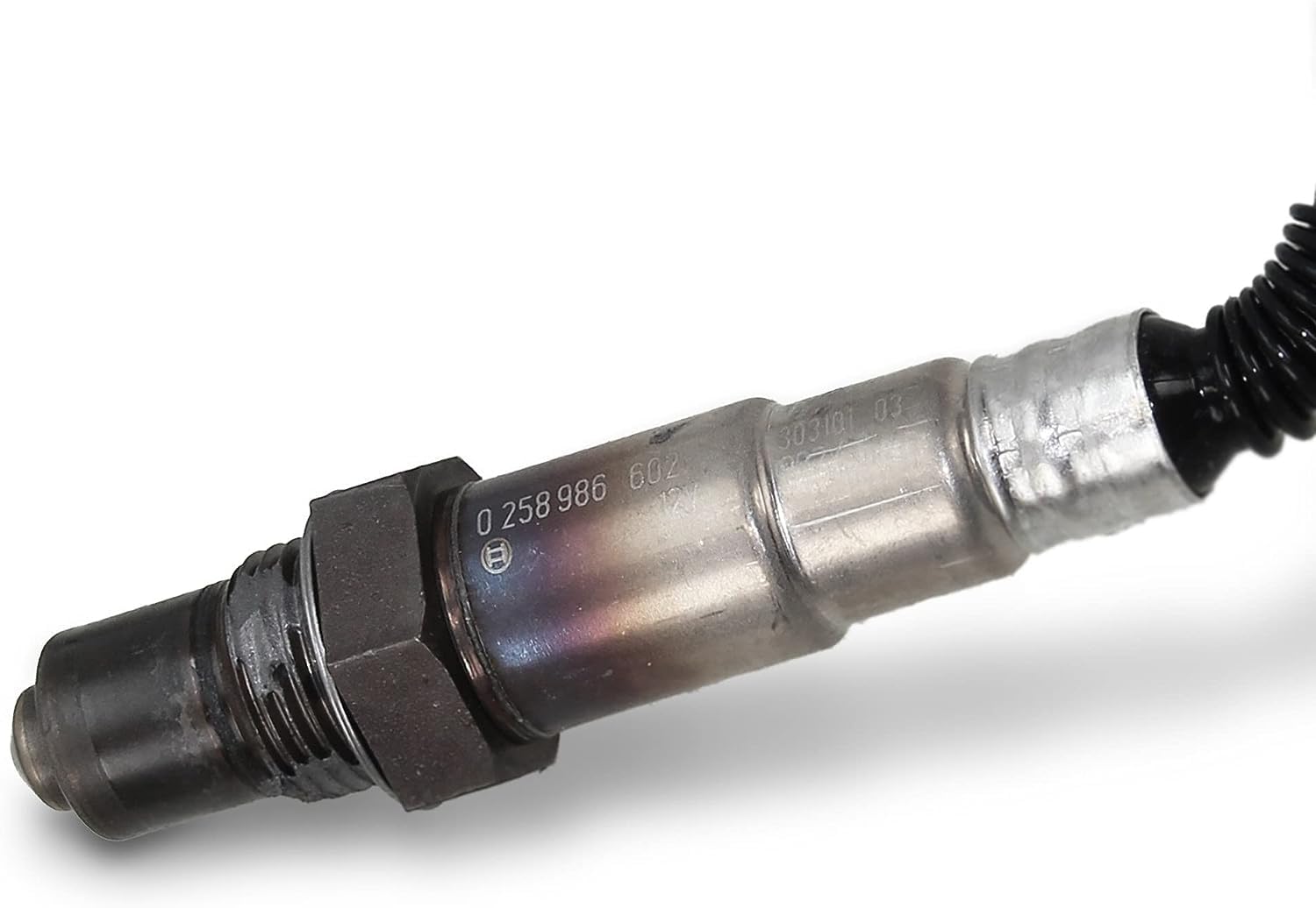 Bosch Planar Lambda Probe 0258986602 - High-Performance Oxygen Sensor for Automotive Engines - Ideal for Fuel Efficiency & Emission Control