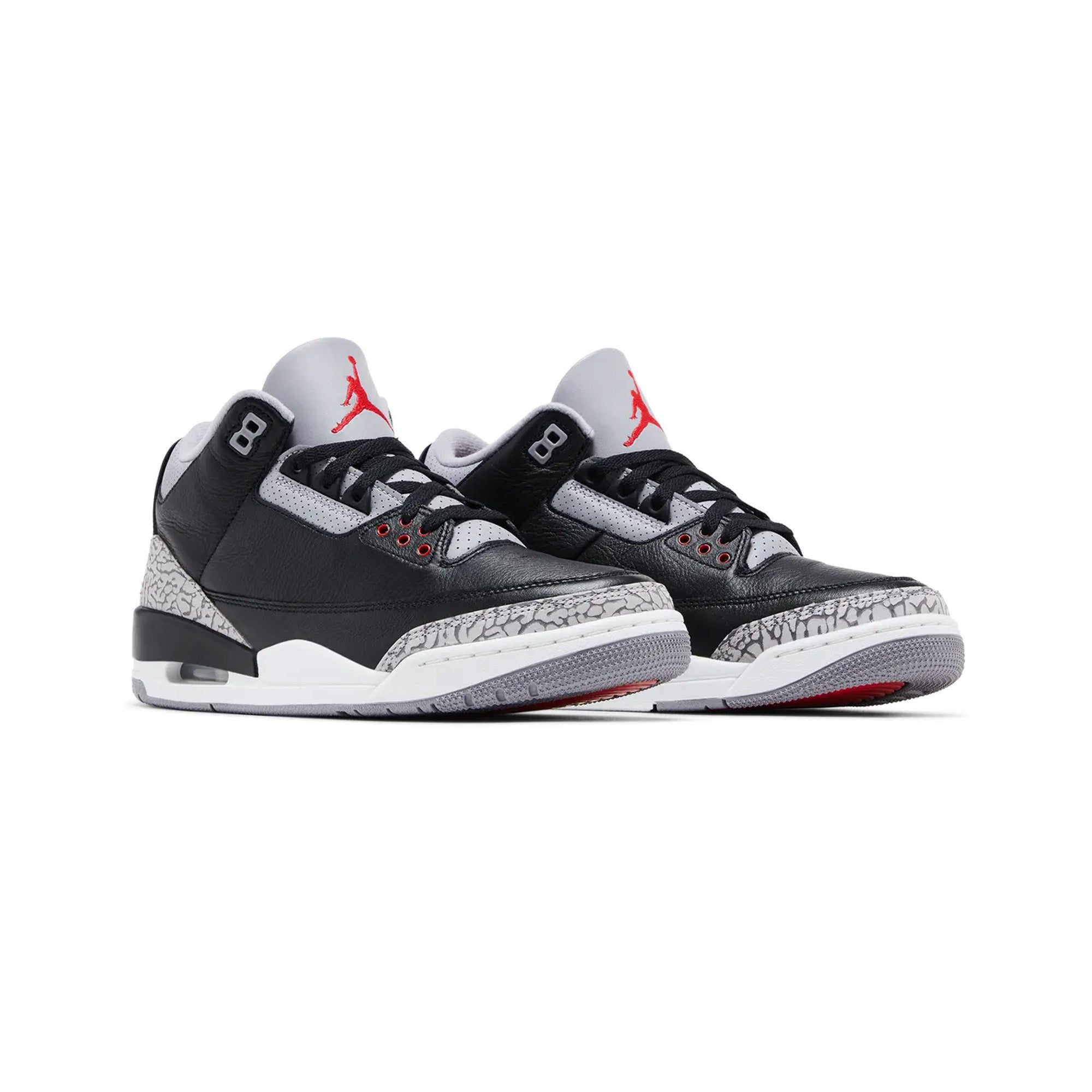 Air Jordan 3 Retro OG 'Black Cement' 2024 Edition - Men's Basketball Shoes for Sneaker Collectors & Streetwear Fashion | Perfect for Casual Wear, Gym & Basketball Games