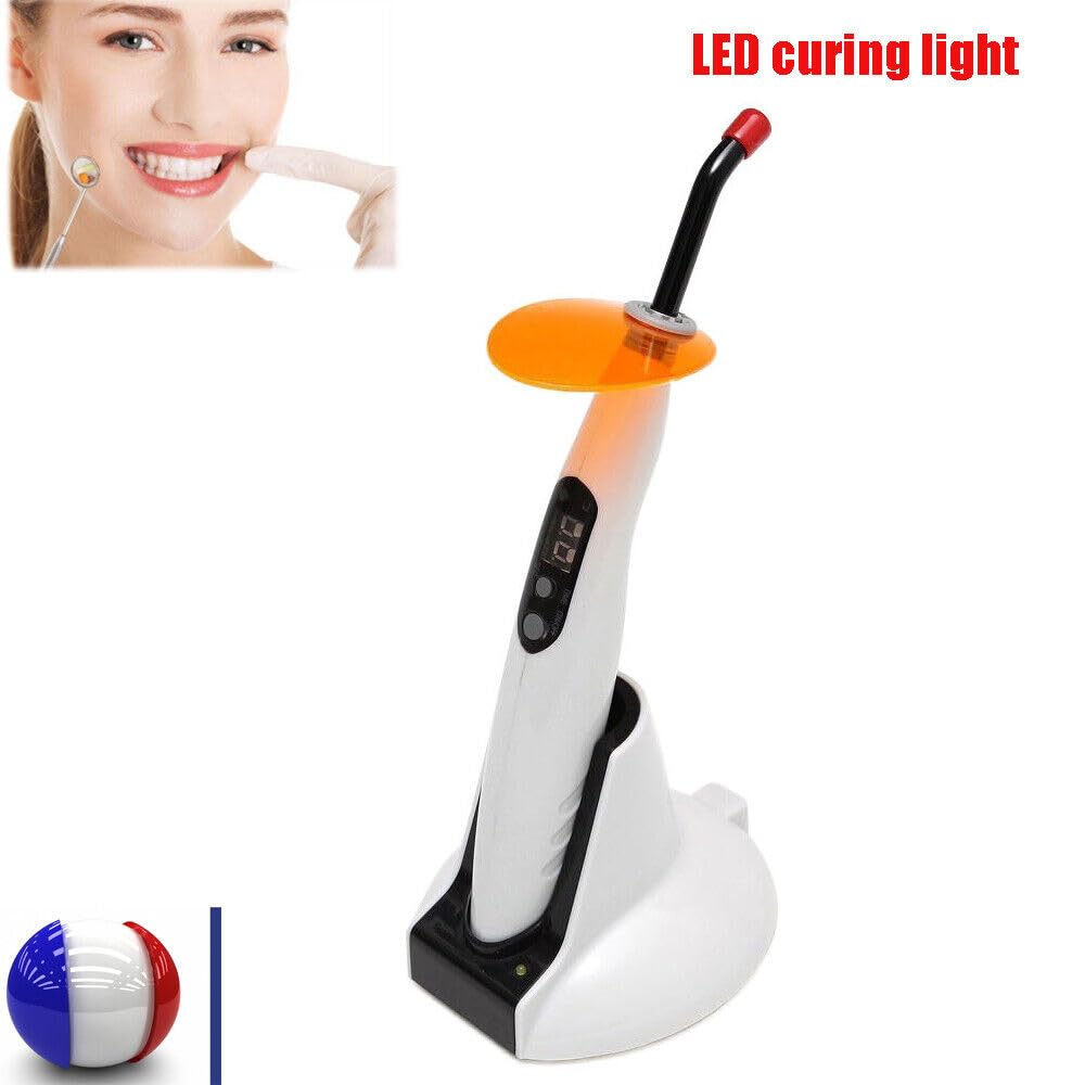 5W LED Wireless Dental Curing Light - Multifunctional Portable UV Light for Teeth Whitening & Filling (Ideal for Dentists, Clinics & Home Use) - Perfect for Dental Procedures, Cosmetic Bonding & Orthodontic Treatments