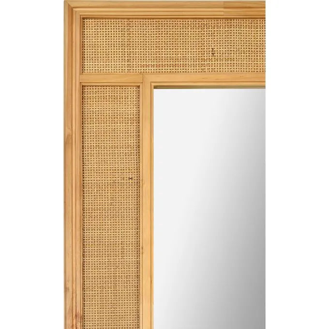 Wilder Mirror - Full Length Wall Mirror with Wooden Frame, Home Decor for Bedroom, Living Room & Entryway | Perfect for Selfies, Outfit Checks & Room Decor