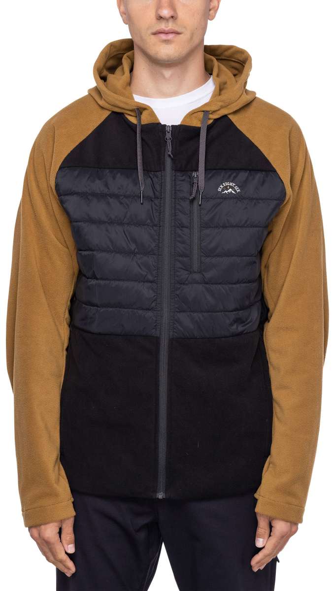 686 Hybrid Puffer Jacket for Men & Women 2023 - Lightweight Waterproof Winter Coat with Hood - Perfect for Skiing, Snowboarding & Outdoor Adventures
