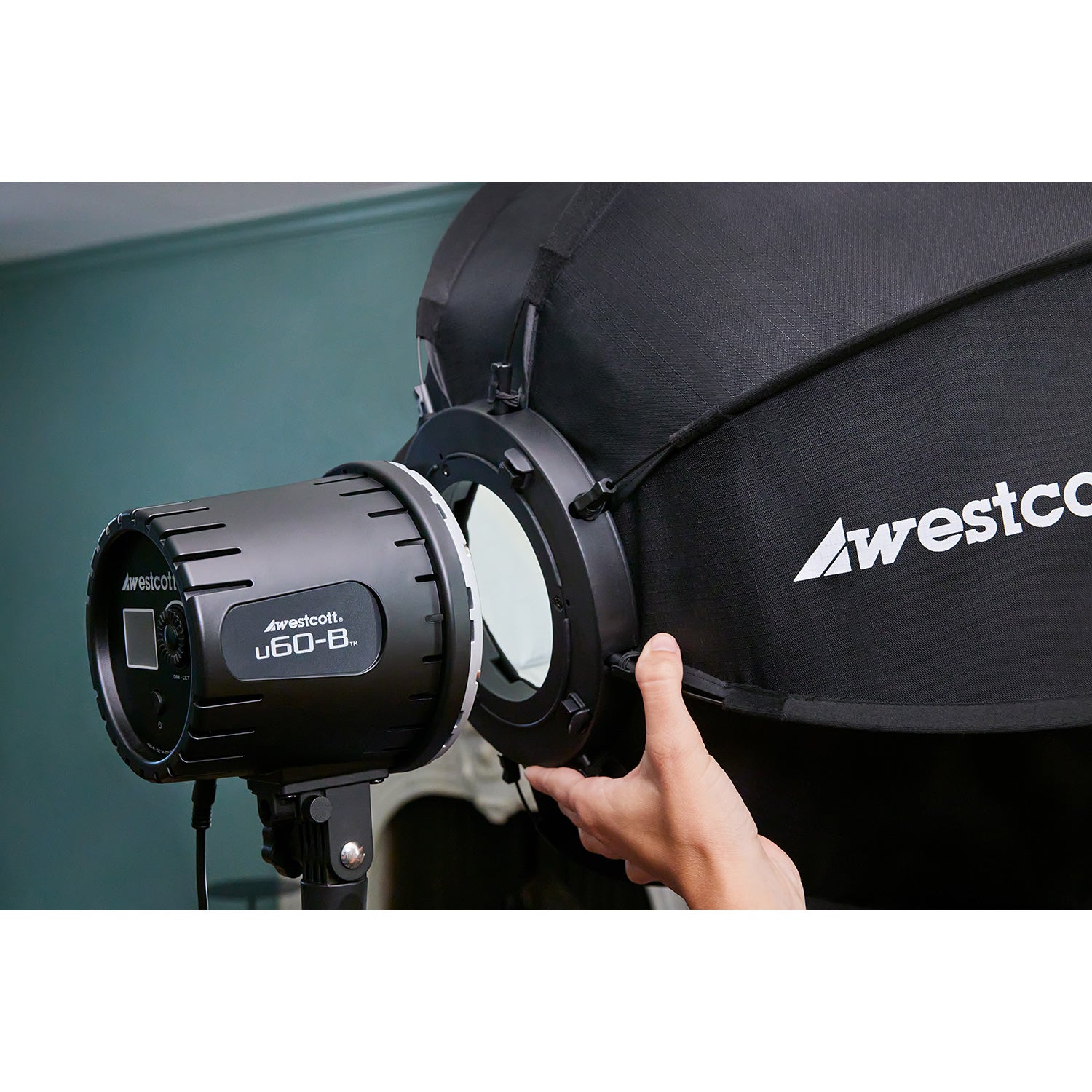 U60 B Bi-Color LED Softbox Lighting Kit with 1 Light - Perfect for Photography, Videography, and Studio Lighting