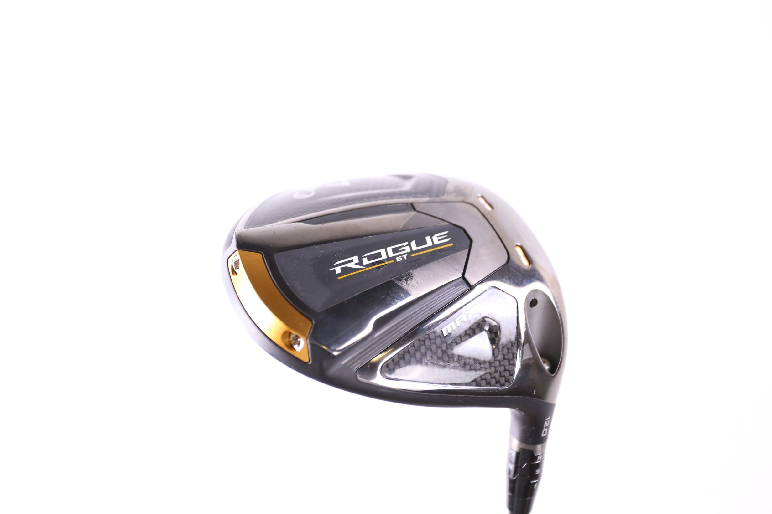 Used Callaway Rogue ST MAX Driver 12° Regular Flex Mitsubishi MMT Shaft Right Handed - Perfect for Golfers Seeking Distance & Forgiveness on the Course