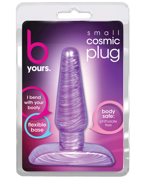 B Yours Cosmic Butt Plug - Small Purple Anal Plug for Beginners - Perfect for Couples Play & Sensual Exploration