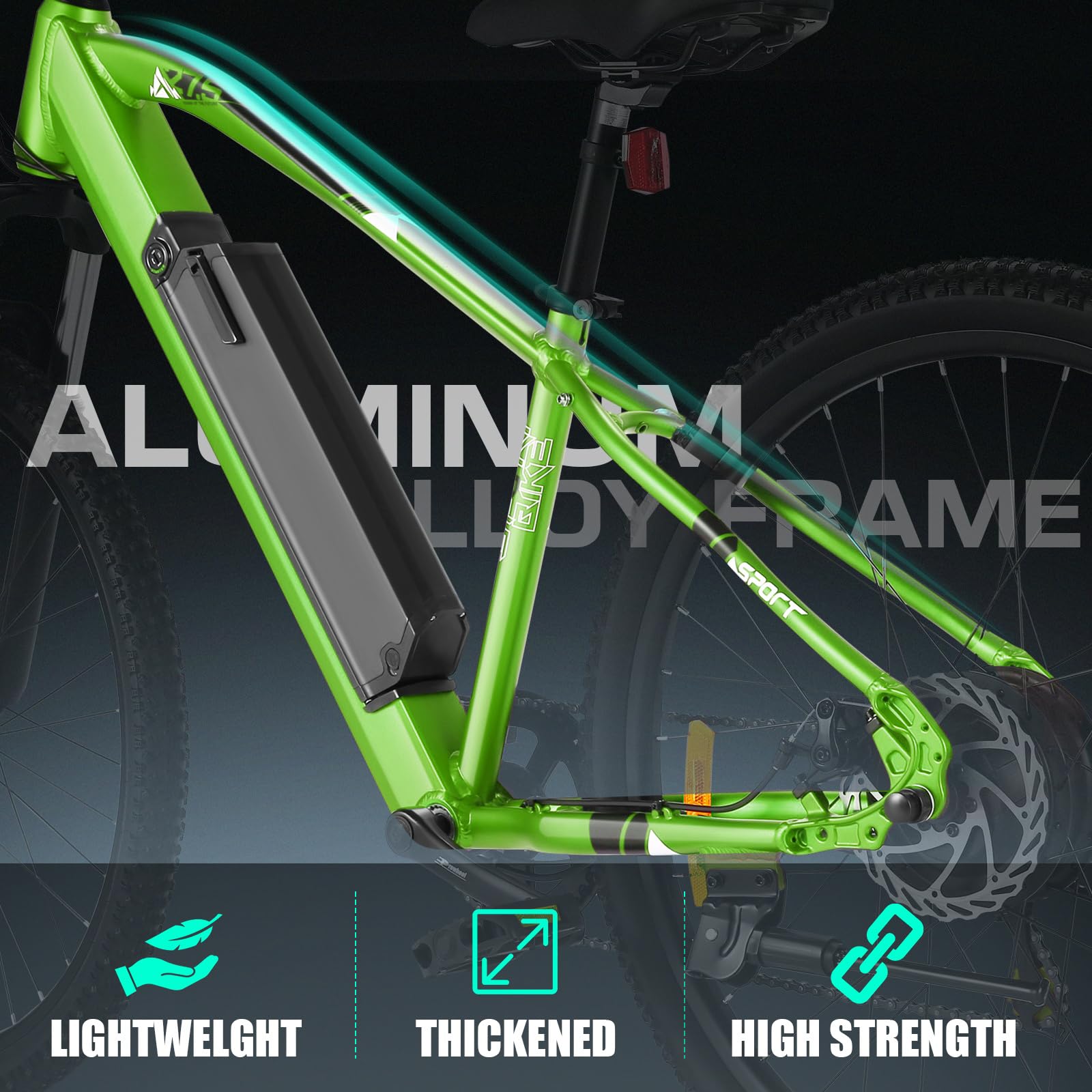 ANCHEER 350W/500W Electric Bike for Adults - 26/27.5