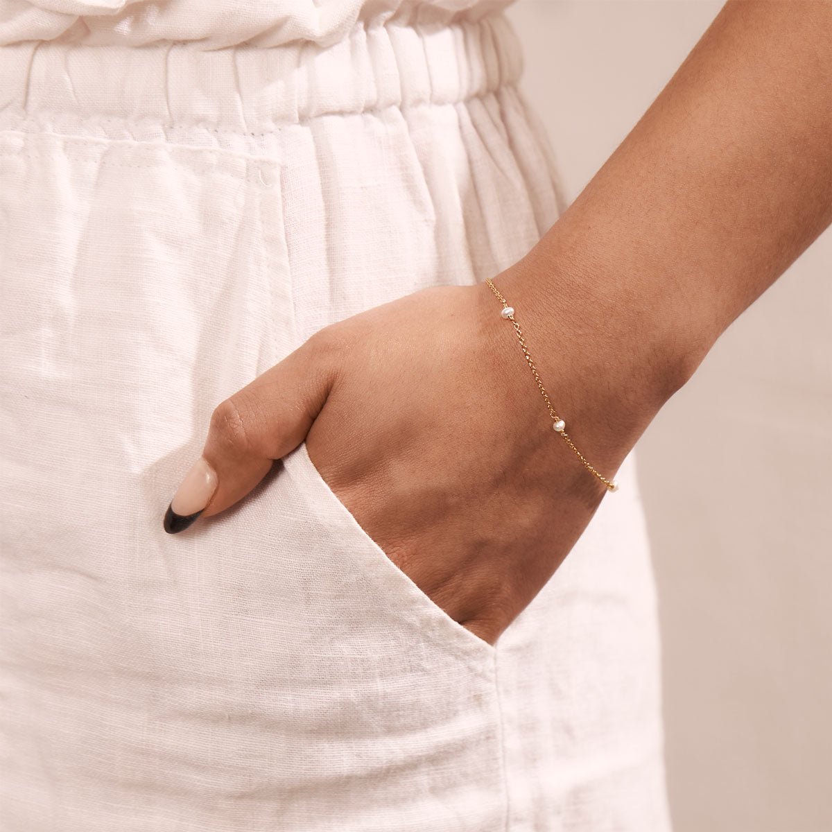 Gold Mermaid Tears Bracelet - Elegant Handmade Jewelry for Women, Perfect for Parties, Weddings & Everyday Wear