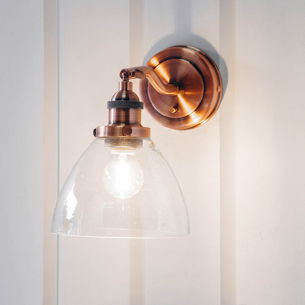 Bartley Wall Light - Modern Sconce with Adjustable Arm & Multiple Finishes - Perfect for Living Room, Bedroom, or Hallway Lighting