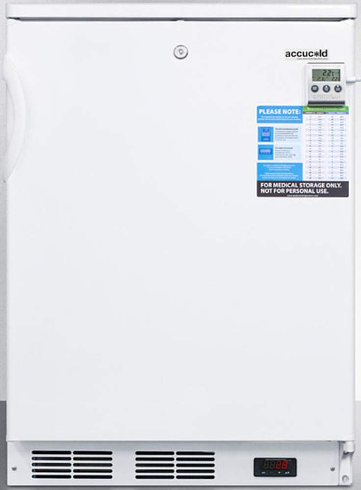 Medical All-Refrigerator with Lock & Fan - Stable Storage for Clinics & Labs