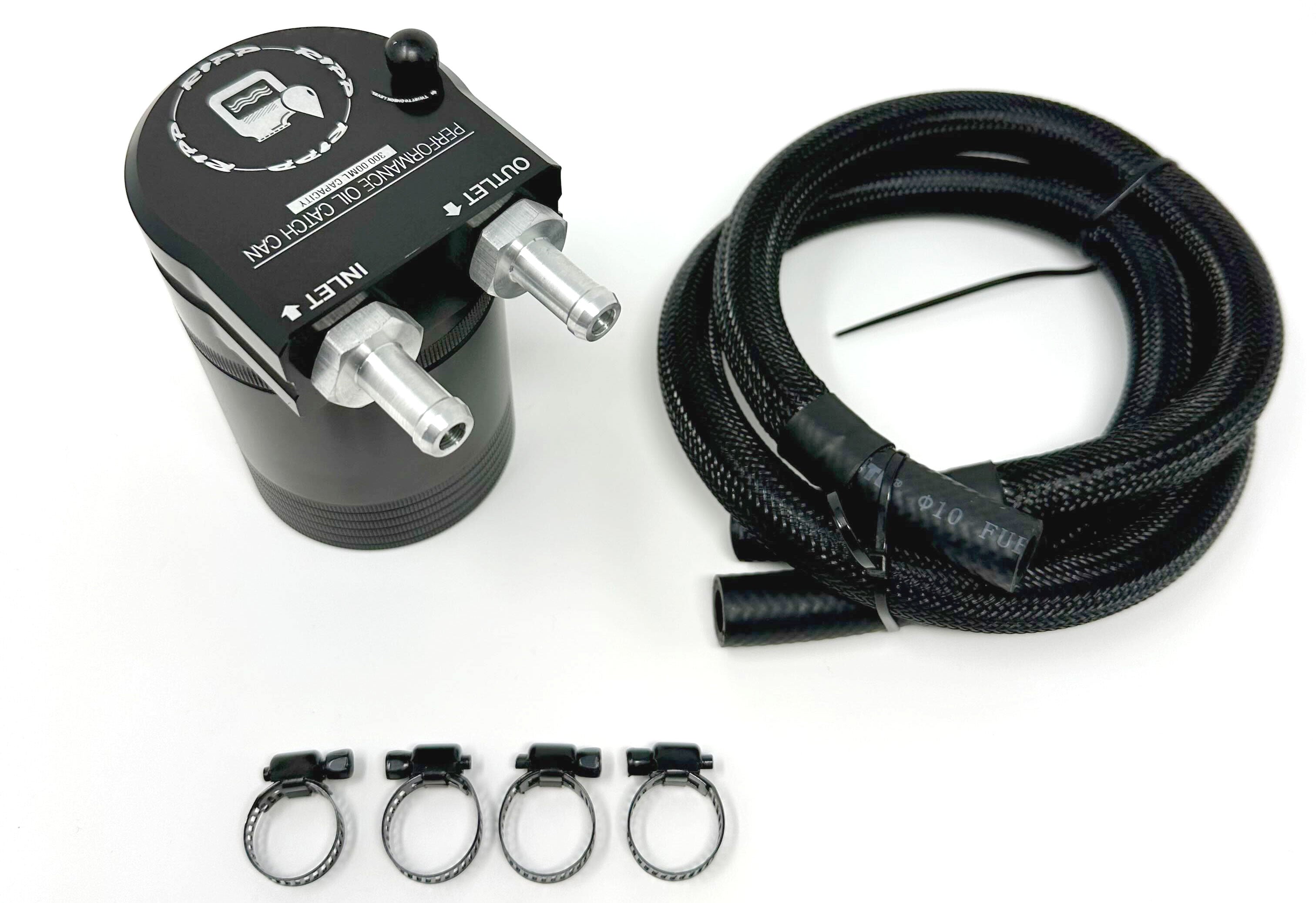 2016+ Toyota Tacoma 3.5L V6 Oil Catch Can Kit - Reduce Engine Sludge & Improve Performance for Off-Roading & Daily Driving