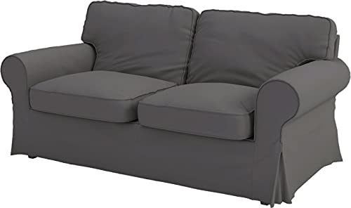 Polyester Deep Gray Loveseat