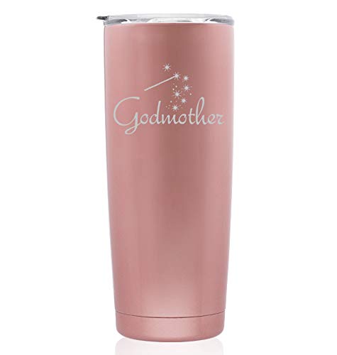 Vacuum Insulated Stainless Steel Tumbler Cup - 20oz Skinny Travel Mug with Leakproof Lid for Coffee, Tea & Cold Drinks - Perfect for Office, Gym, Hiking & Commuting