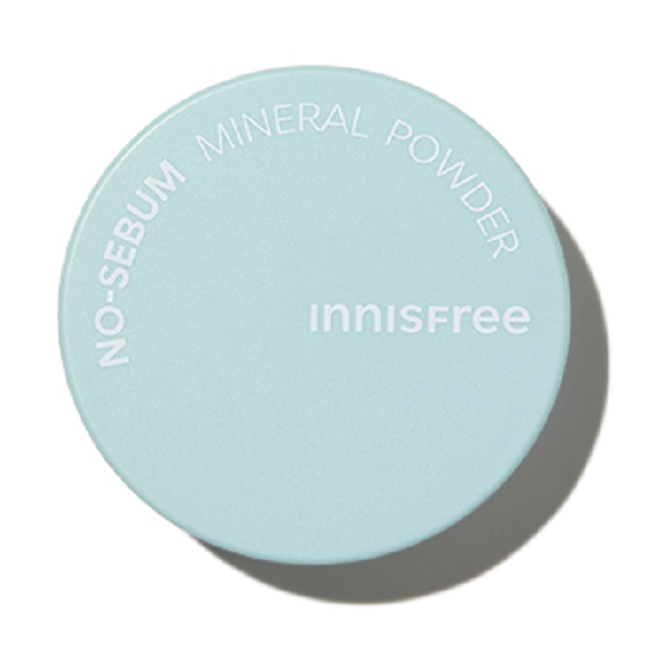 Innisfree No Sebum Mineral Powder - Oil Control & Pore Minimizing Loose Powder for Face | Matte Finish Makeup for Oily Skin | Perfect for Daily Use & Touch-Ups